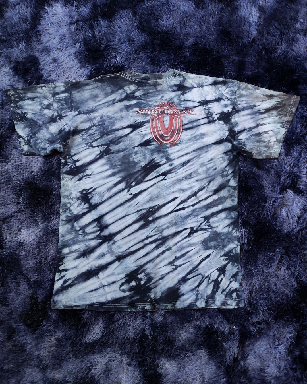 Marvel Comics × Vintage 2002 Spider-Man 1 mexican bootleg tie dye tee 🕷️ Size US XL / EU 56 / 4 - 4 Thumbnail