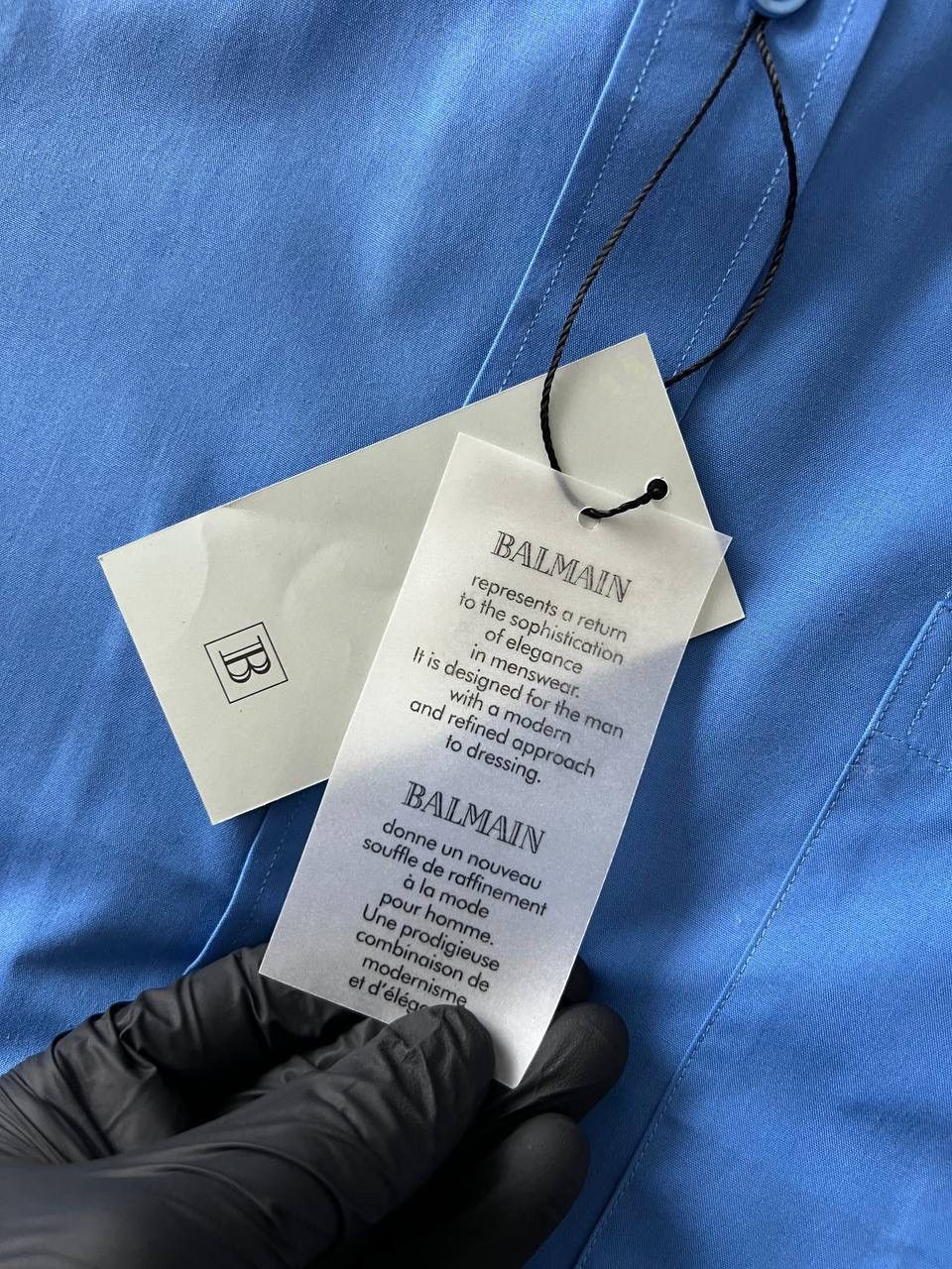 Balmain Balmain Paris Button Down Shirt Mens Size L New With Tags Size US L / EU 52-54 / 3 - 13 Thumbnail