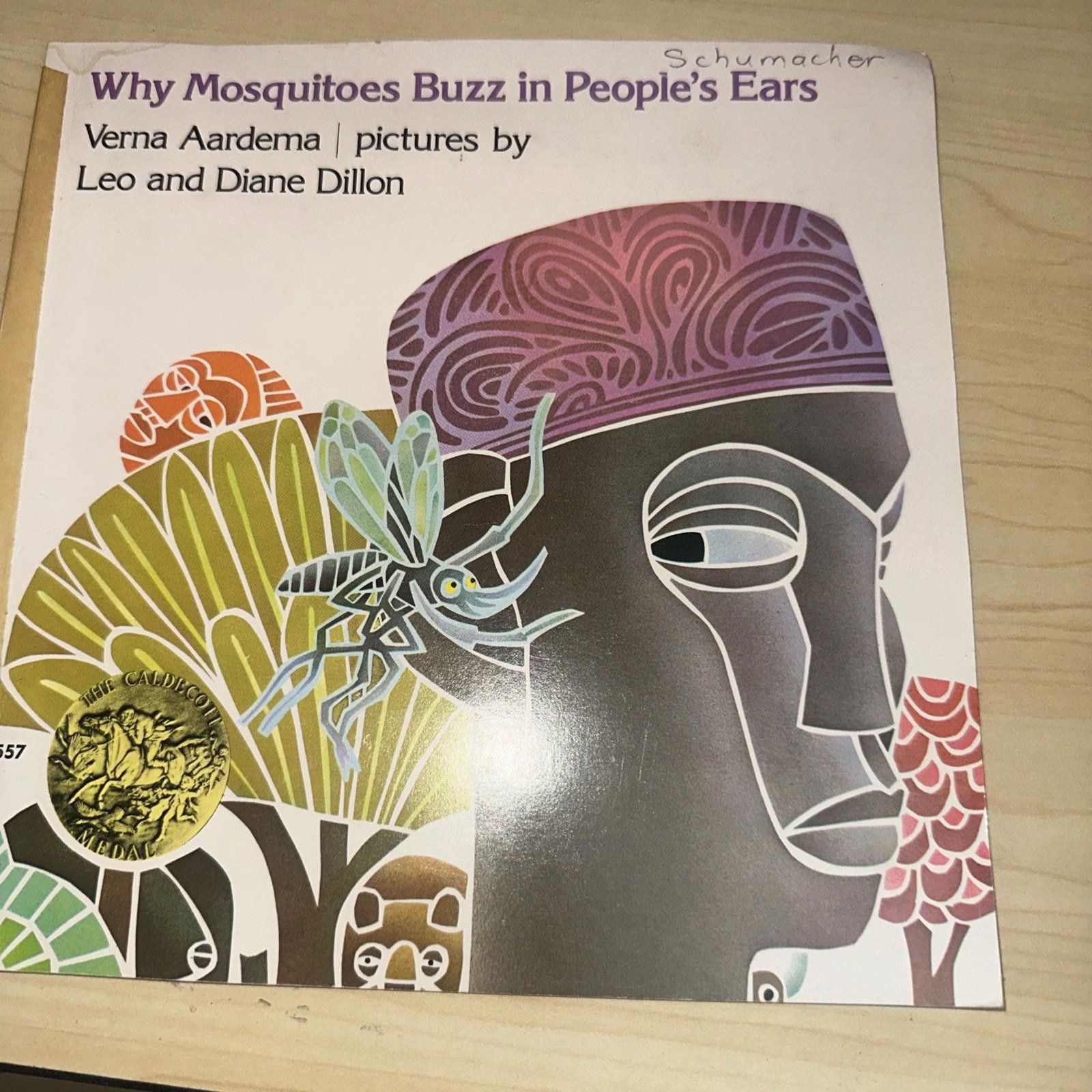 Other Vintage Book 45 Record Album Why Mosquitoes Buzz People Ears Size ONE SIZE - 2 Thumbnail