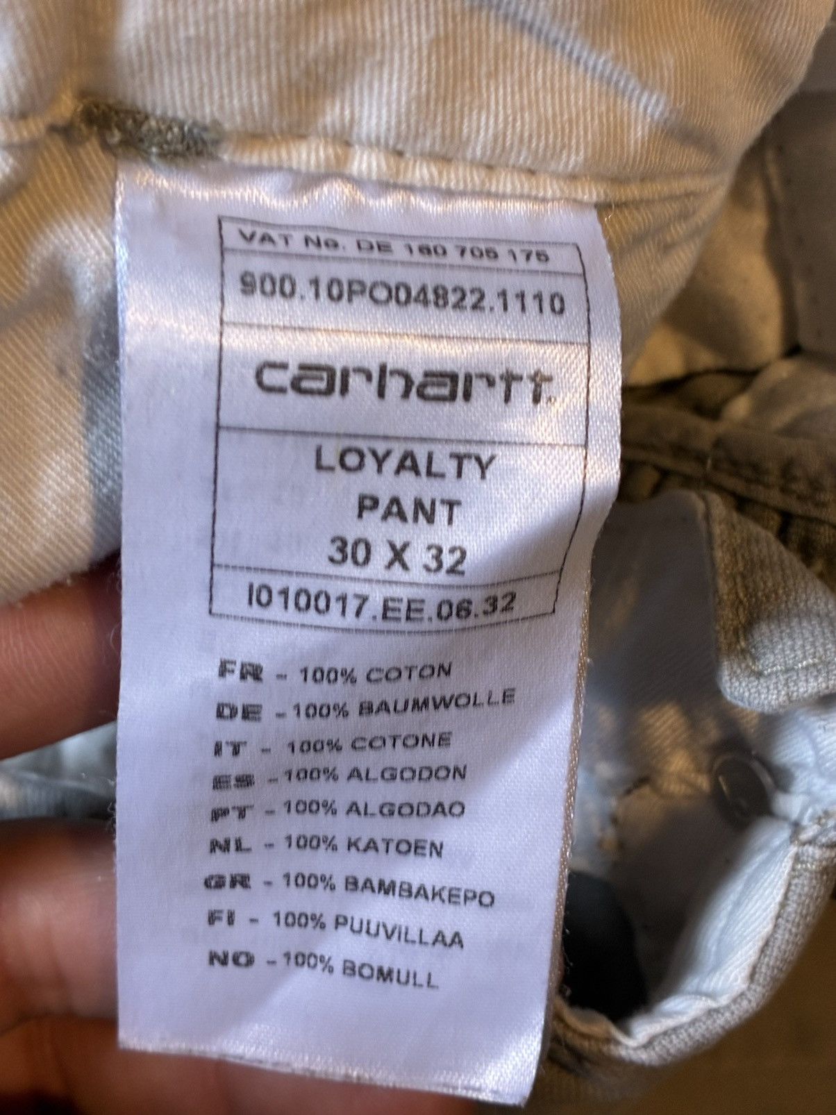 Carhartt Vintage Carhartt loyalty work pants Size US 30 / EU 46 - 5 Thumbnail