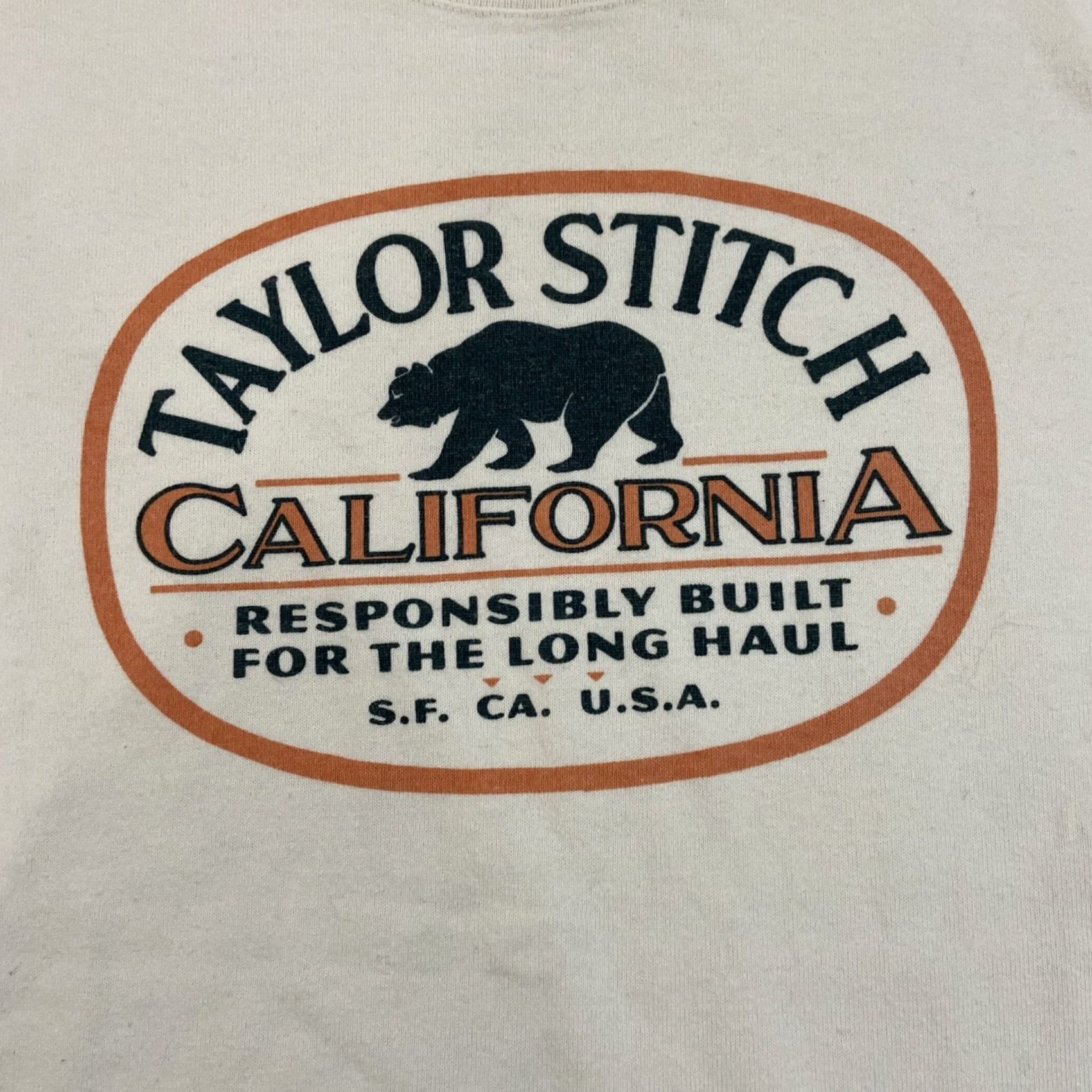 Taylor Stitch Taylor Stitch Shirt Short Sleeve Ivory California 38 Crew Neck Heavy Bag Tee 100% Cotton Hemp Men Shirt Size US M / EU 48-50 / 2 - 2 Thumbnail