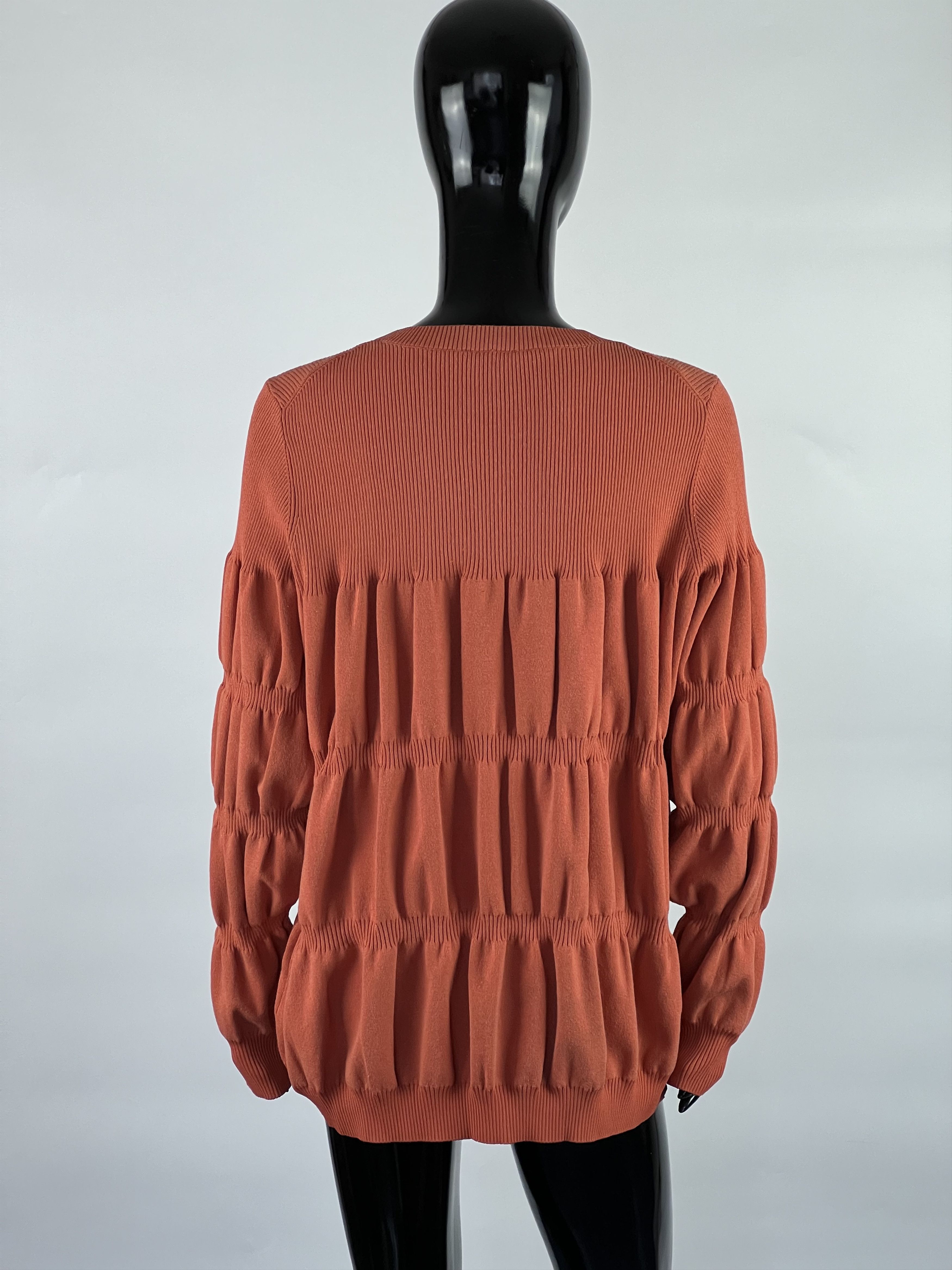 Cos COS Ruffle Crew Neck Sweater Size L Size L / US 10 / IT 46 - 3 Thumbnail