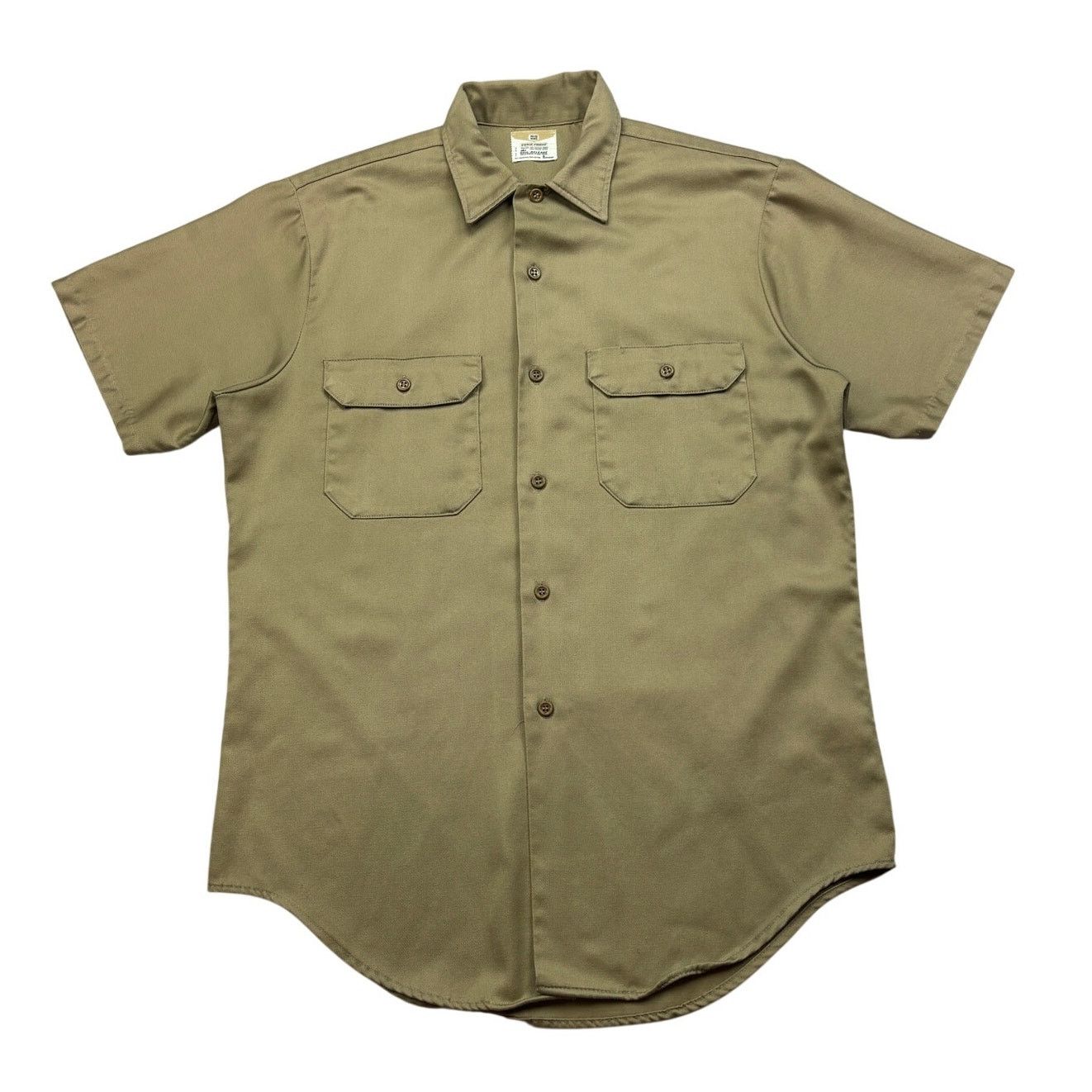 Vintage Vintage 70s Big Mac Penney's Penn Prest Work Shirt Men's L Size US L / EU 52-54 / 3 - 1 Thumbnail