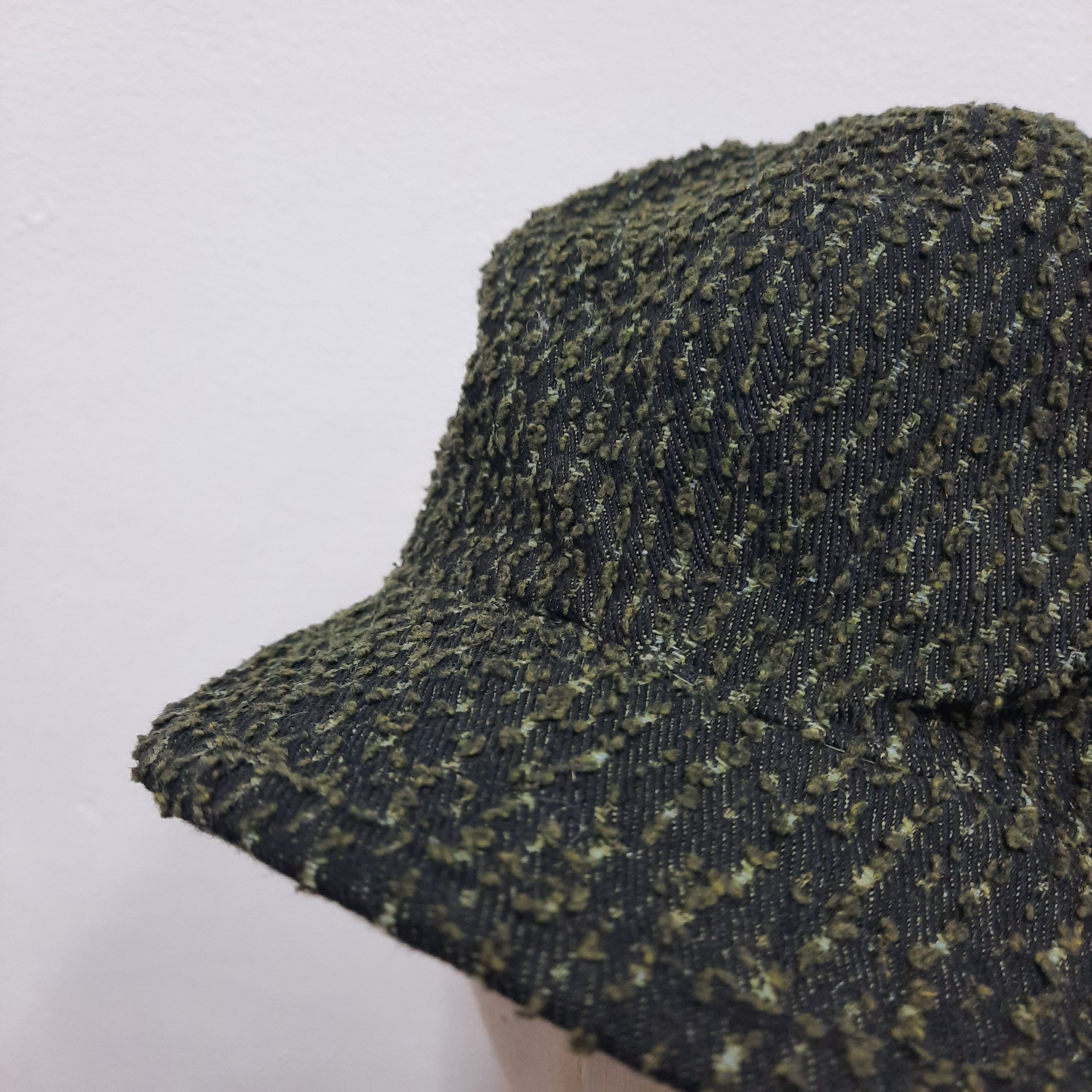 Japanese Brand 🪡 Japanese brand sashiko 2 away soft visor work hat Size ONE SIZE - 4 Thumbnail