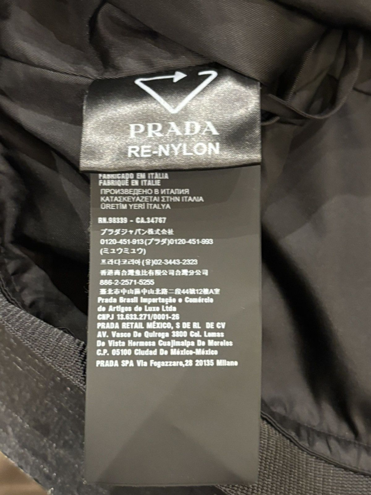 Prada Prada RE Nylon One Shoulder Crop Top Size XS / US 0-2 / IT 36-38 - 6 Thumbnail