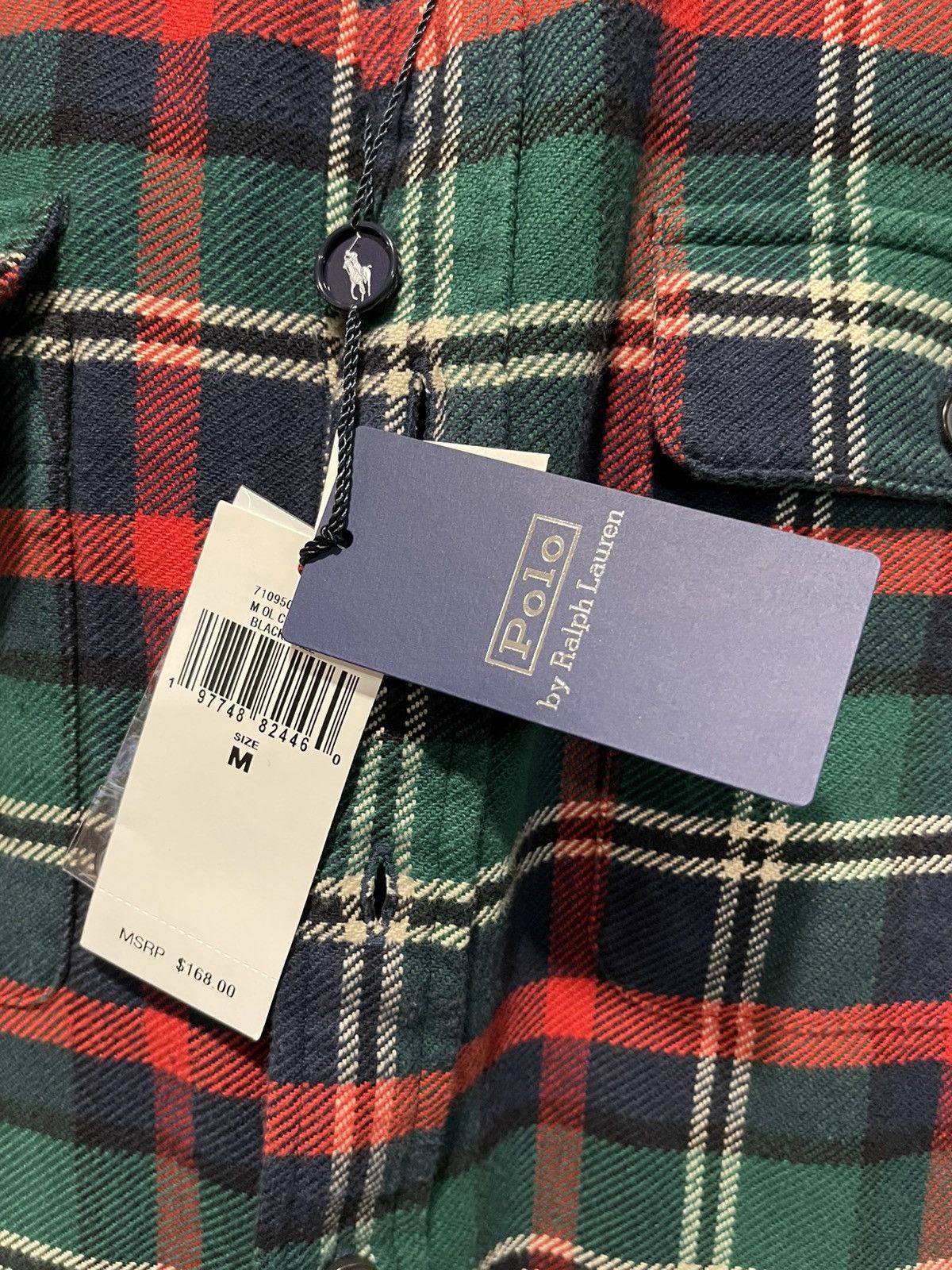 Polo Ralph Lauren Polo ralph lauren plaid green red shirt Size US M / EU 48-50 / 2 - 3 Thumbnail