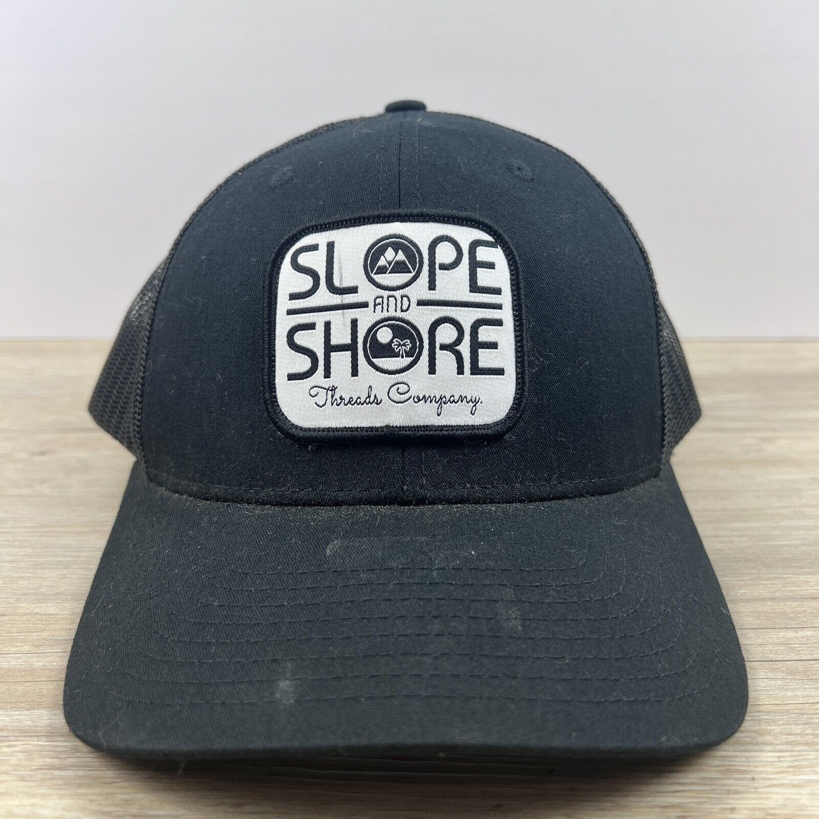 Other Slope and Shore Hat Snapback Hat Black Adjustable Hat Adult Size ONE SIZE - 5 Thumbnail