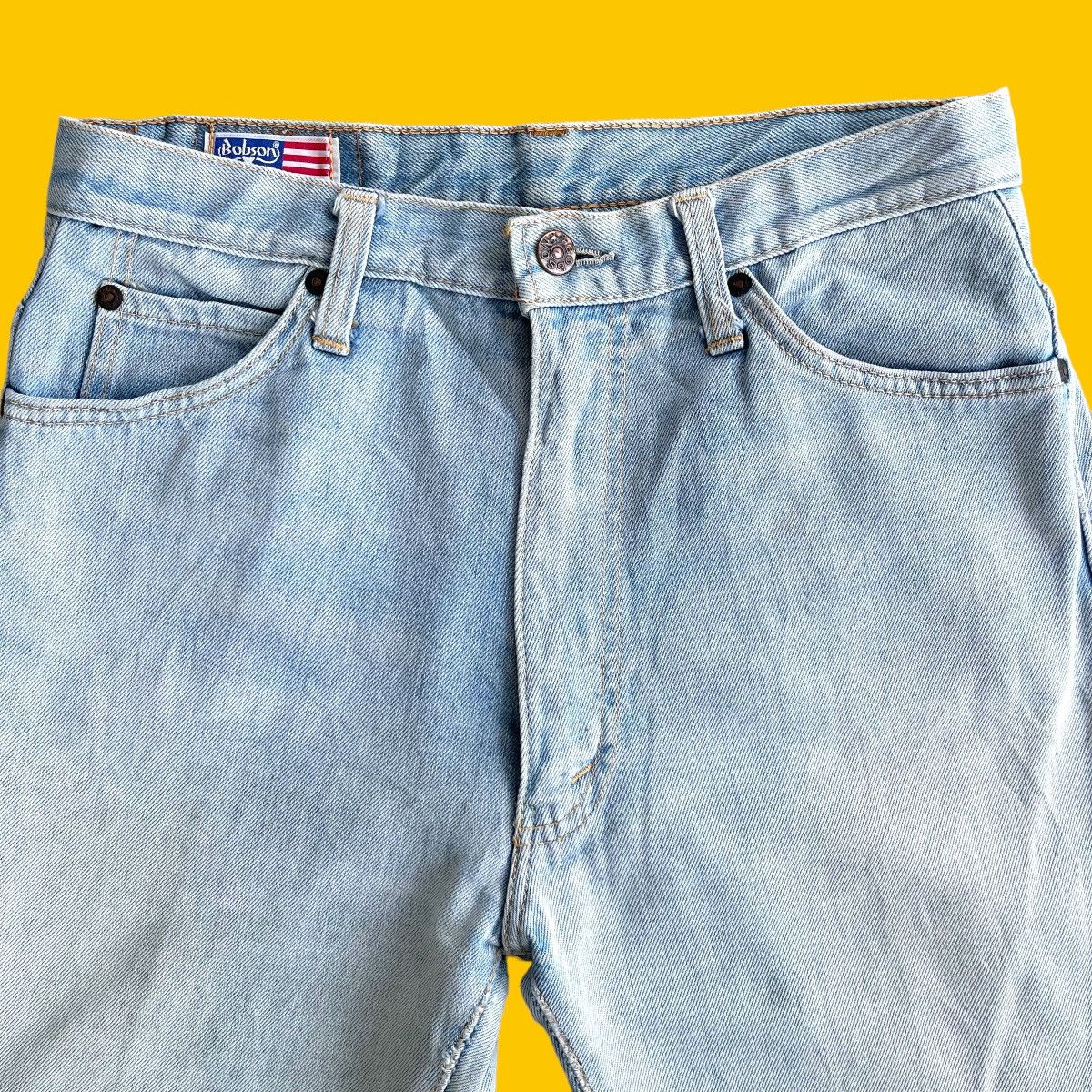 Jean 🔥 Bobson Light Blue Distressed Rusty Denim W29 🔥 Size US 29 - 14 Thumbnail