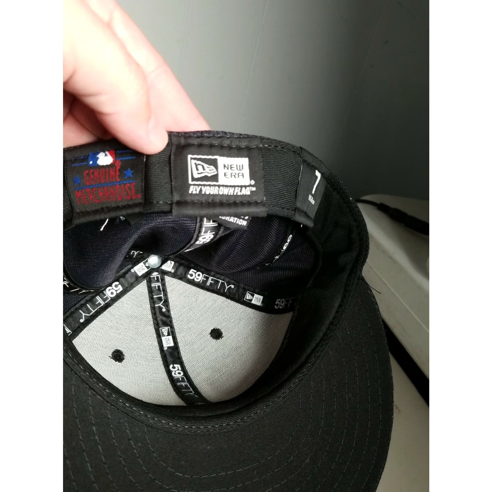 New Era New Era 59Fifty Cap MLB Los Angeles Dodgers Hat Men Size 7 USA Dark Blue Cap Size ONE SIZE - 5 Thumbnail