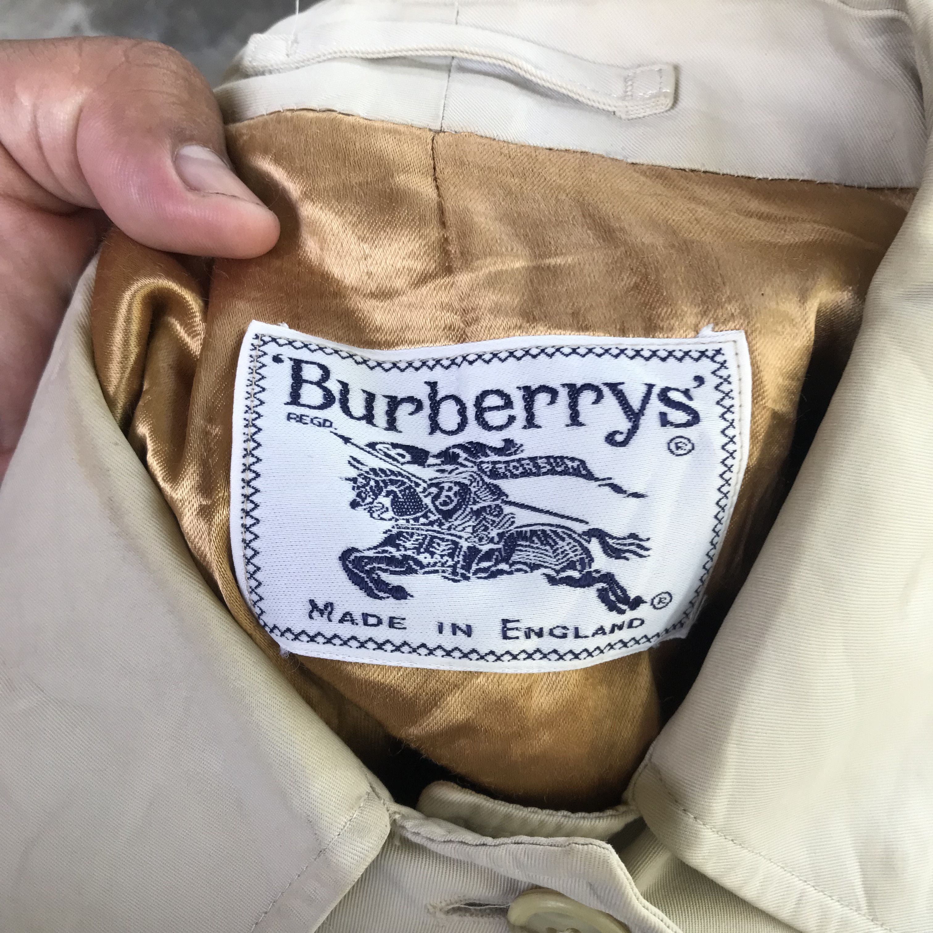 Burberry Vintage 90s Burberry Jacket Nova Check/ Small Size Size US S / EU 44-46 / 1 - 10 Thumbnail