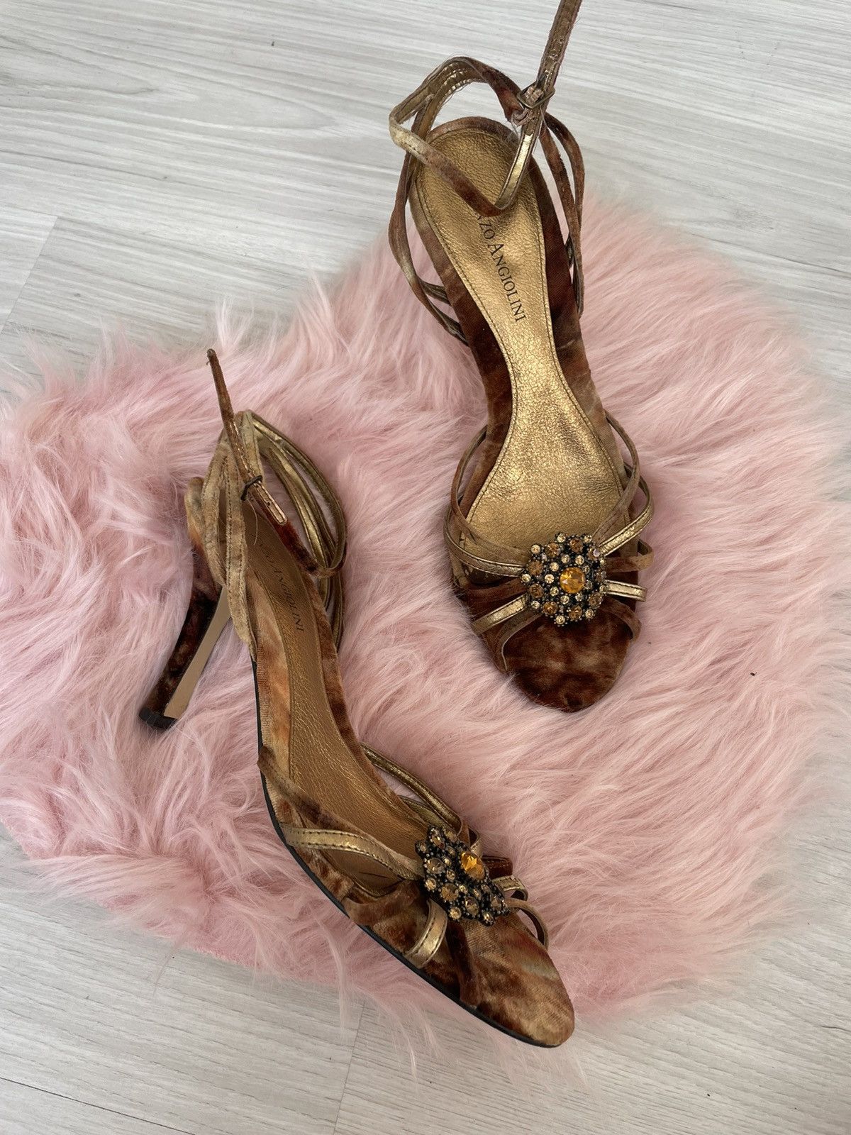 Vintage Enzo Angliolini heels Size US 8 / IT 38 - 14 Thumbnail