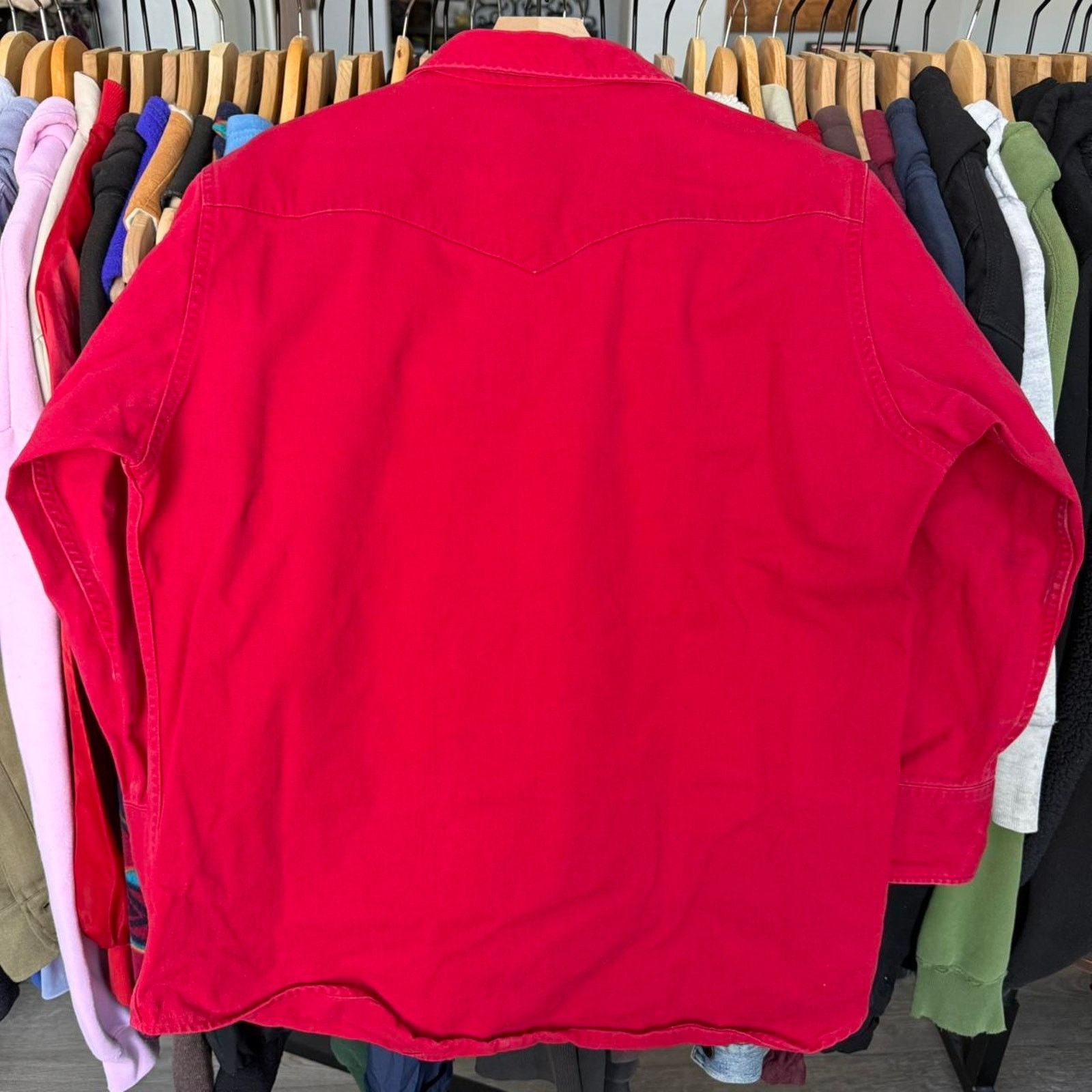 Carhartt Vintage 90s Union Made Carhartt Western Pearl Snap Size US XL / EU 56 / 4 - 8 Thumbnail