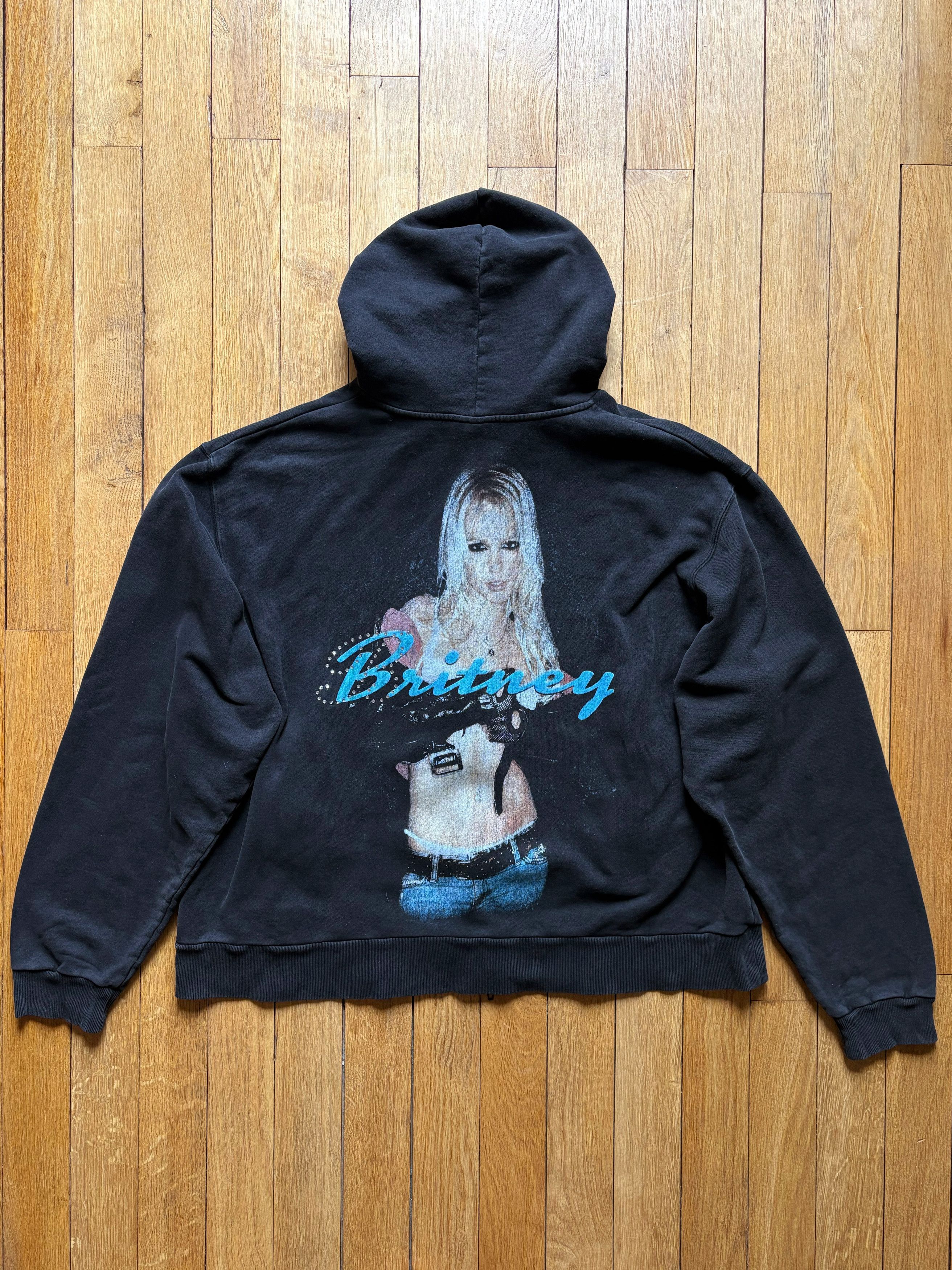 Balenciaga Balenciaga Britney Spear Zipper Hoodie | Grailed