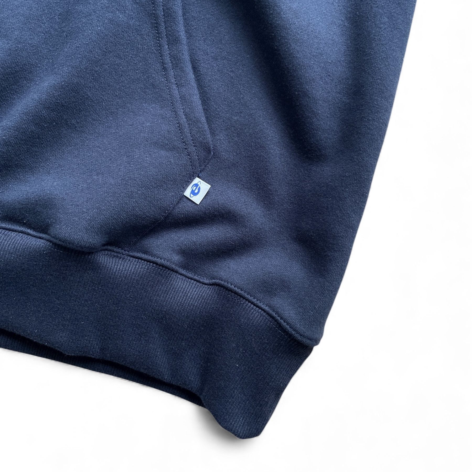 Japanese Brand Oversized blank hoodie cropped with dropped shoulders Size US XL / EU 56 / 4 - 8 Thumbnail