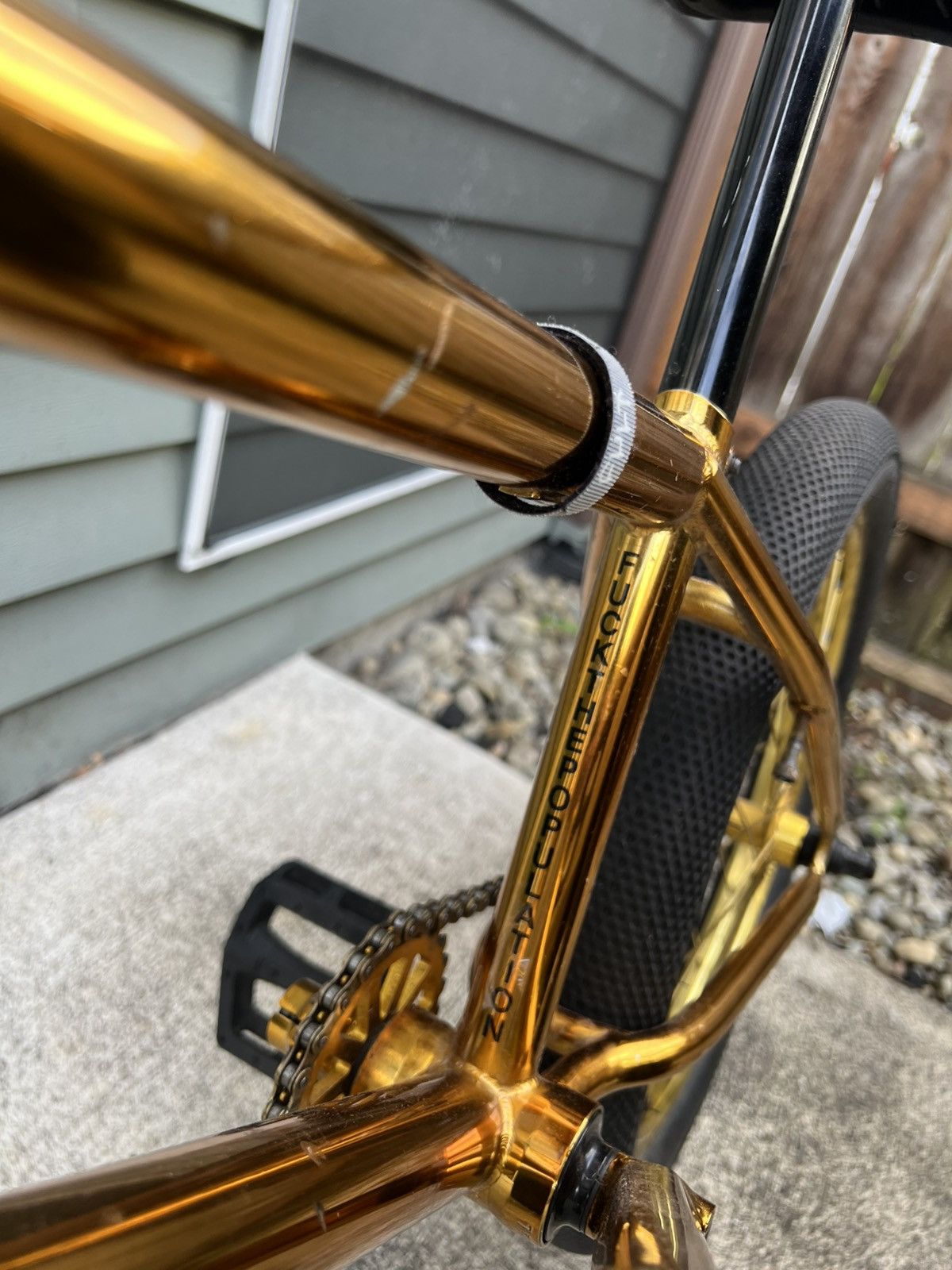 Fuck The Population FTP GOLD BMX CULT CREW 10 YEAR BIKE Size ONE SIZE - 5 Thumbnail