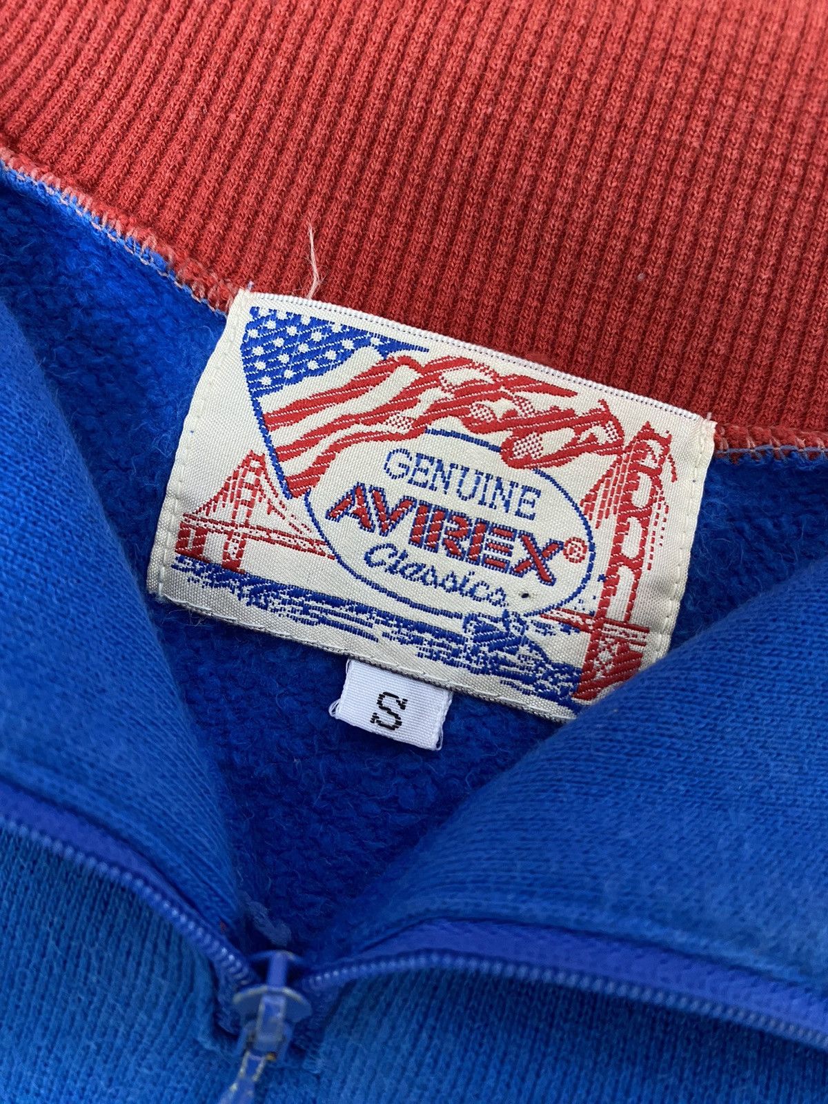 Avirex × Vintage Vintage Avirex USA Classic Half Zip Sweatshirt. #B9 Size US S / EU 44-46 / 1 - 5 Thumbnail