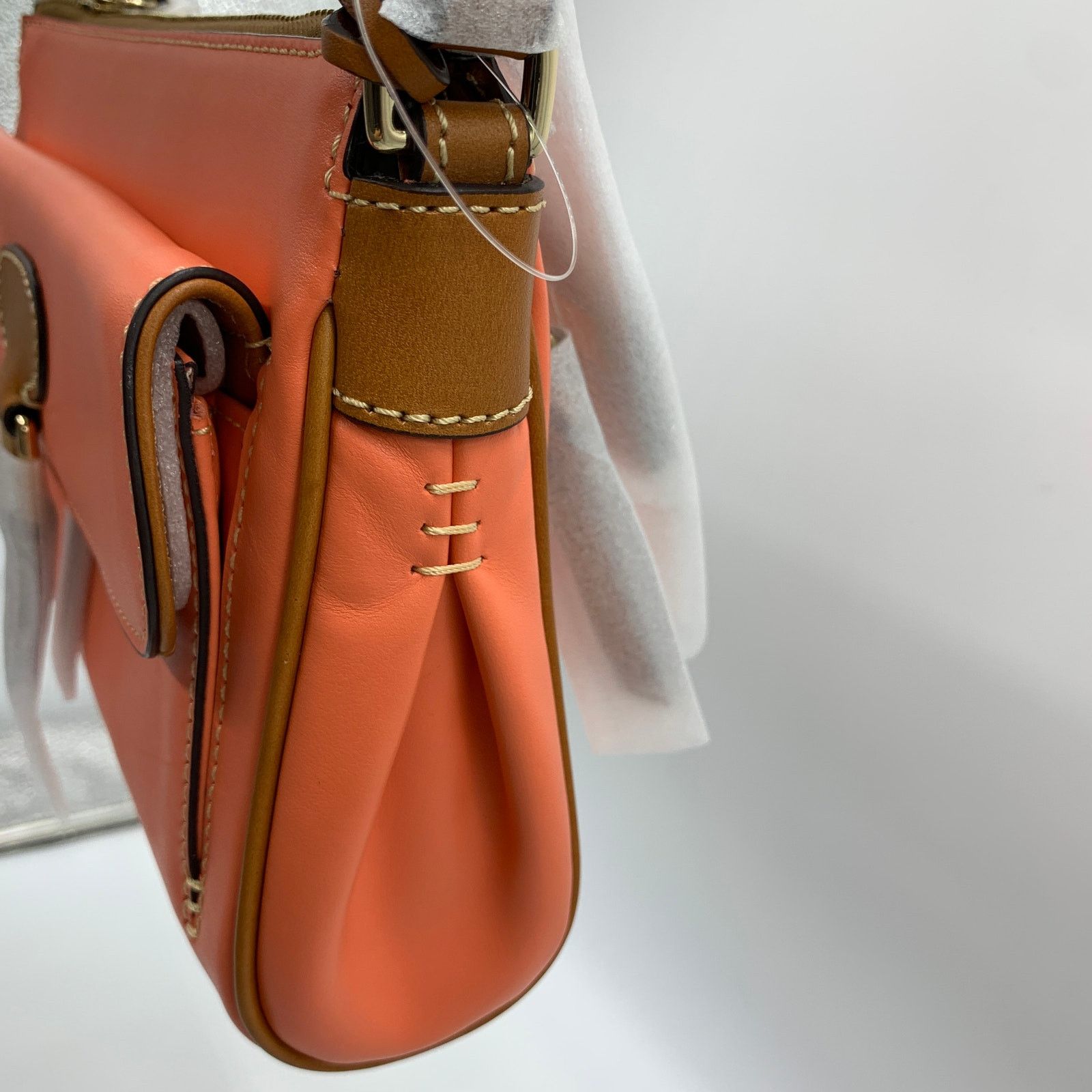 Dooney & Bourke Dooney & Bourke Purse Wexford Leather Dana Coral Bags Size ONE SIZE - 12 Thumbnail