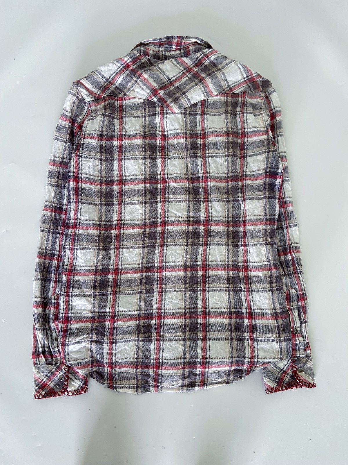 semanticdesign SEMANTICDESIGN PLAID BUTTON DOWN SHIRT Size US L / EU 52-54 / 3 - 9 Thumbnail