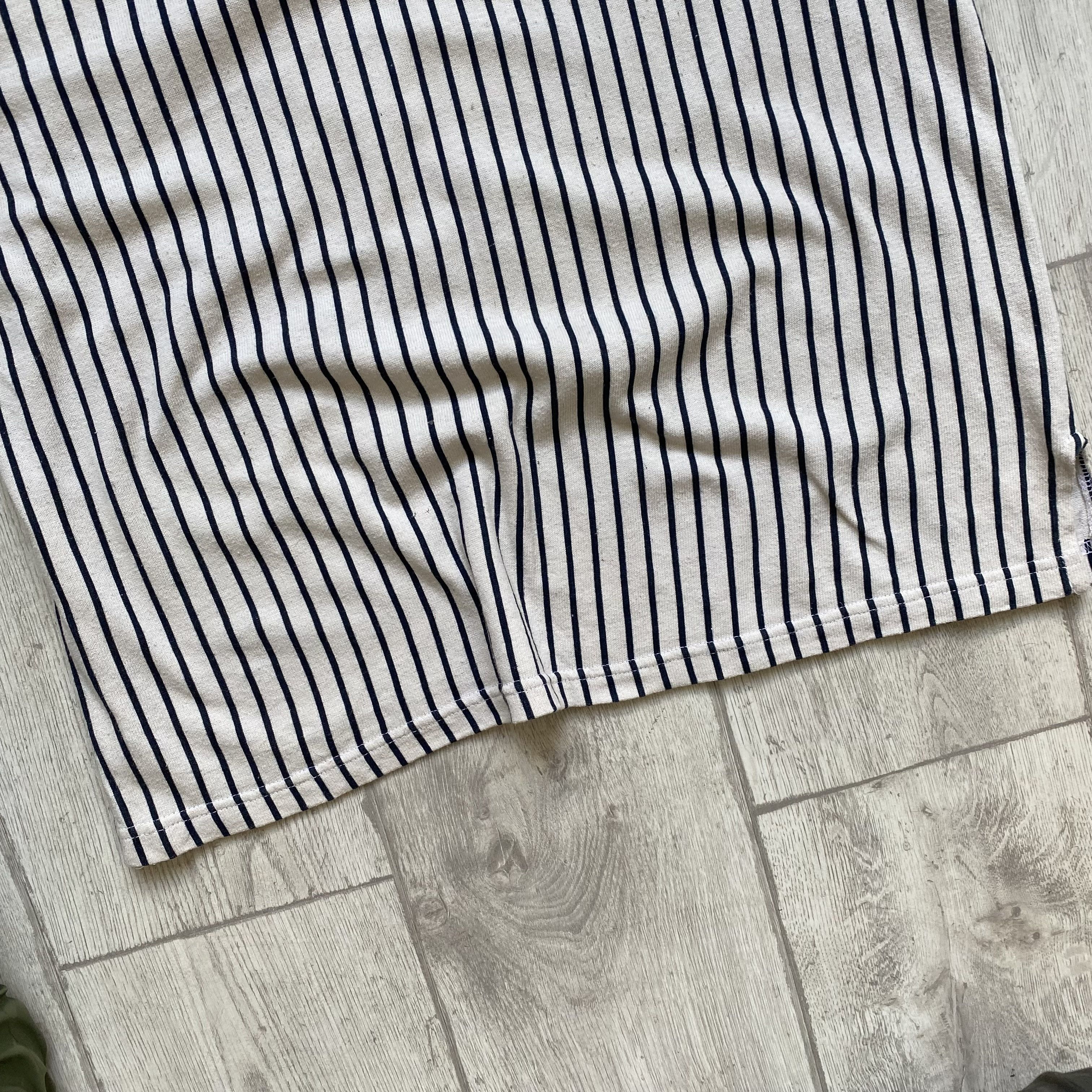 MLB Vintage 90s USA baseball jersey Striped Polo Mlb yankees Size US L / EU 52-54 / 3 - 2 Thumbnail