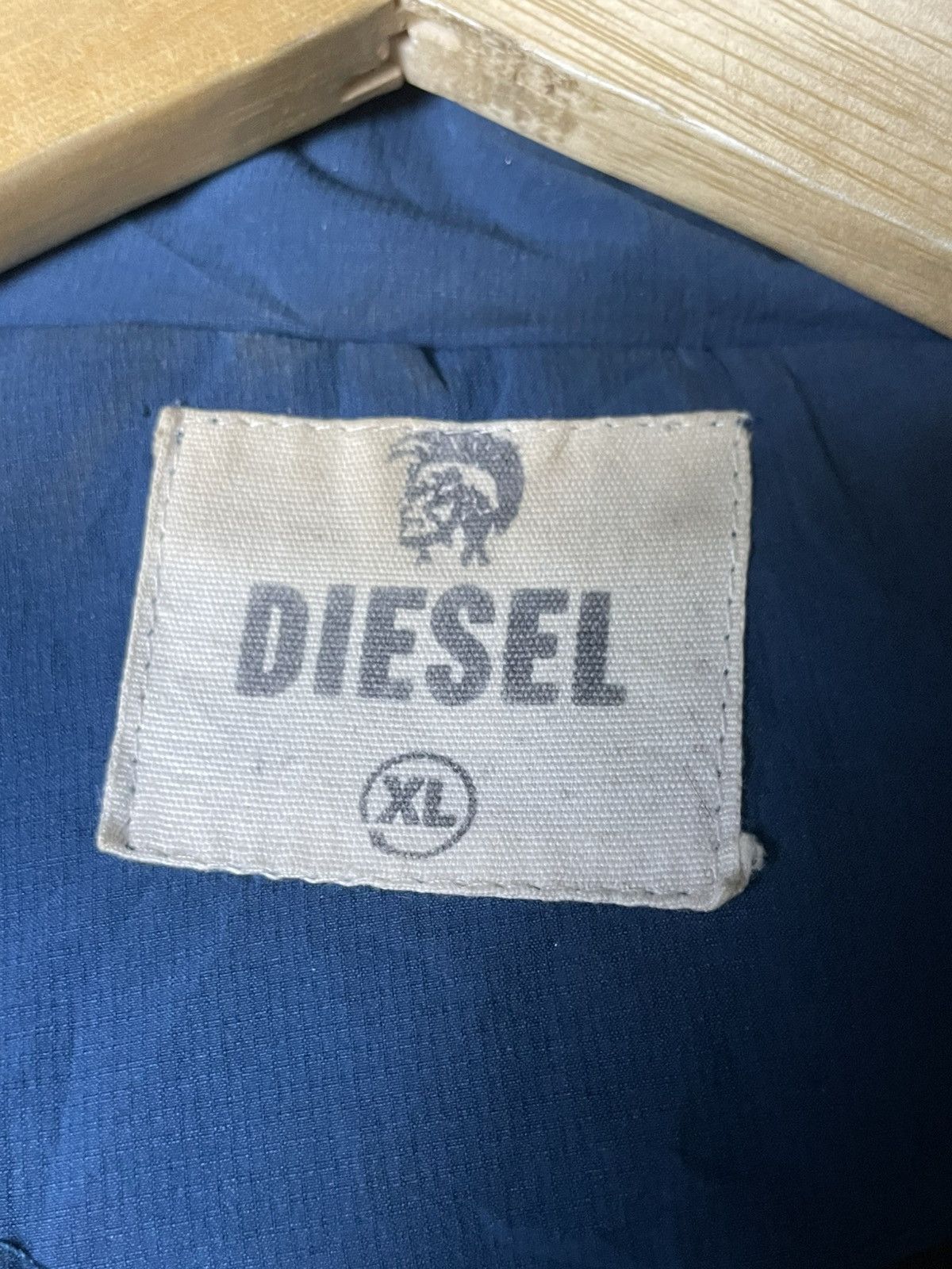 Diesel Diesel Full Zip Hooded Light Jacket (144) Size US XL / EU 56 / 4 - 11 Thumbnail