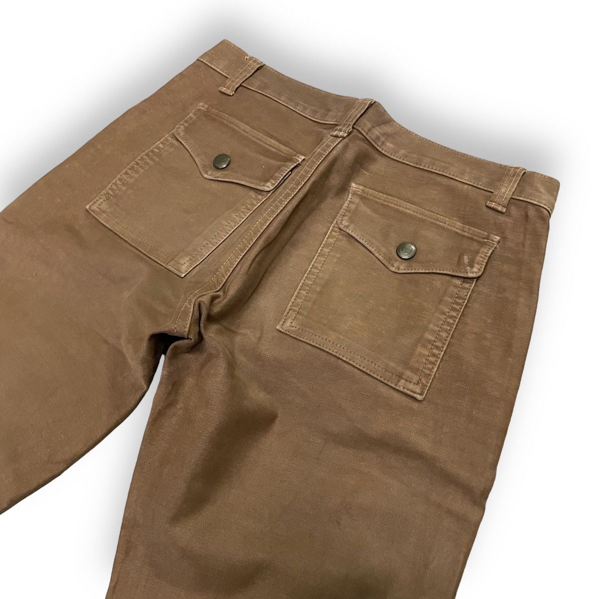 Johnbull 🇯🇵 SUPER FLARE JOHN BULL BAKER PANTS Size US 28 / EU 44 - 8 Thumbnail