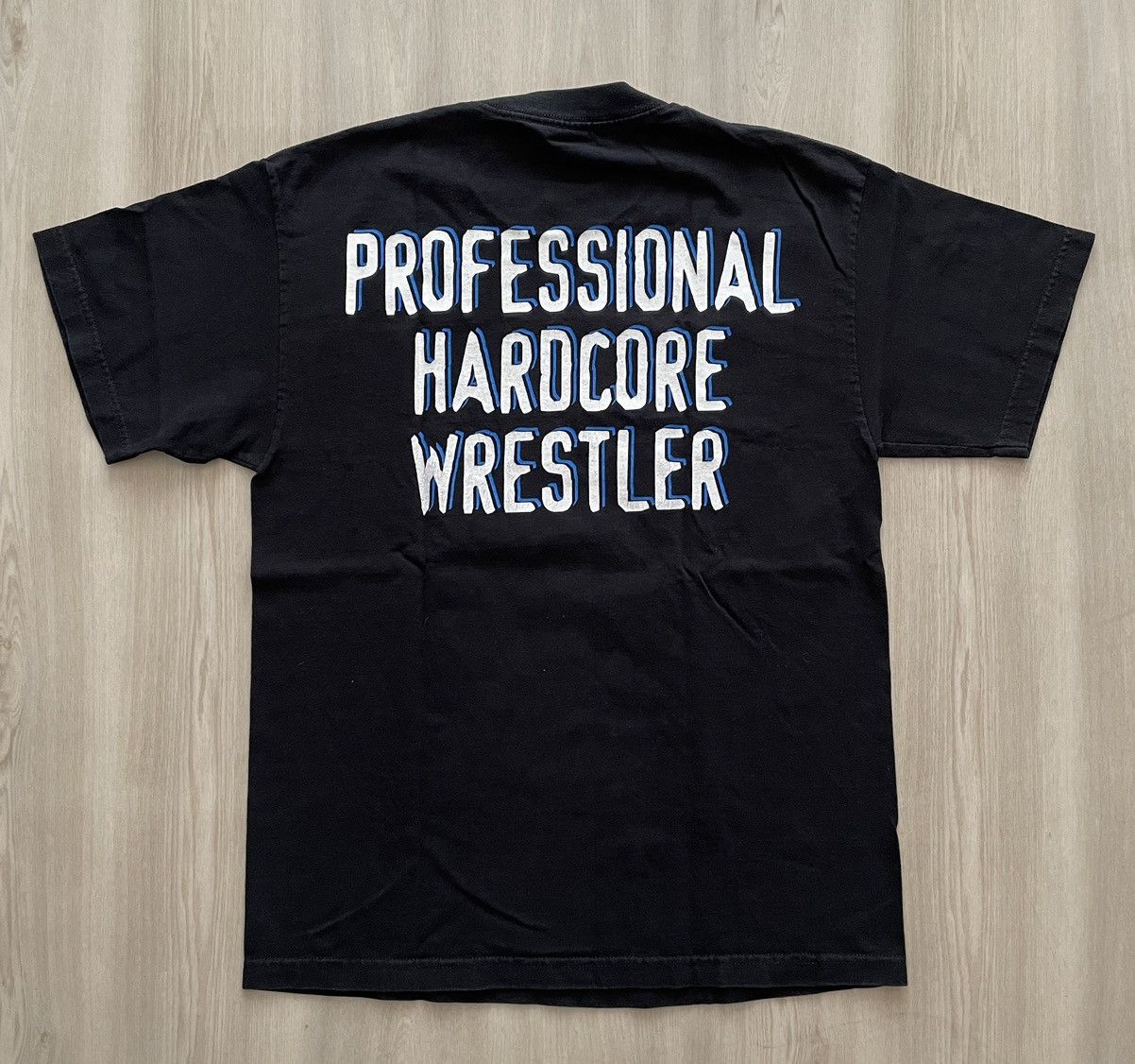 Rap Tees × Vintage × WWF Vintage 90s Stone Cold Steve Austin Double Sided T Fits M-L Size US L / EU 52-54 / 3 - 3 Thumbnail