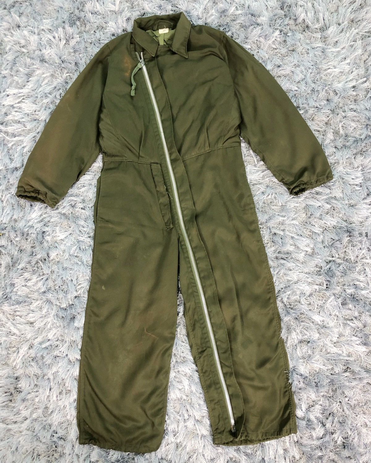 Vintage Rare Vintage Military Pilots Coveralls Jumpsuit Size US 39 - 1 Thumbnail