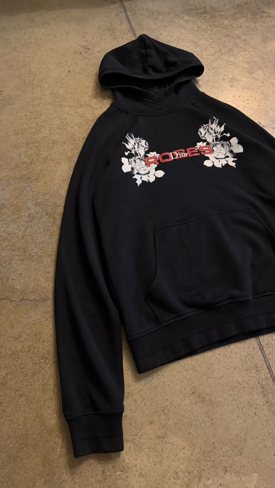 Dior dior homme 2016 roses hoodie Size US M / EU 48-50 / 2 - 2 Thumbnail