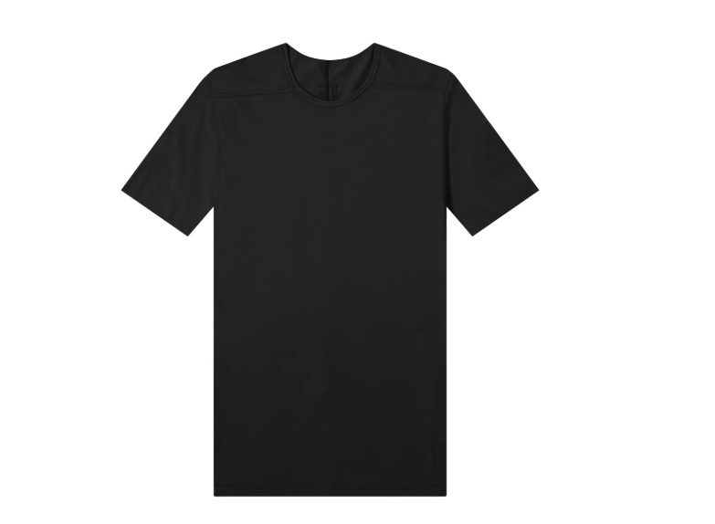 Rick Owens Rick Owens RO men's black classic tee, in stock Size US XL / EU 56 / 4 - 1 Thumbnail