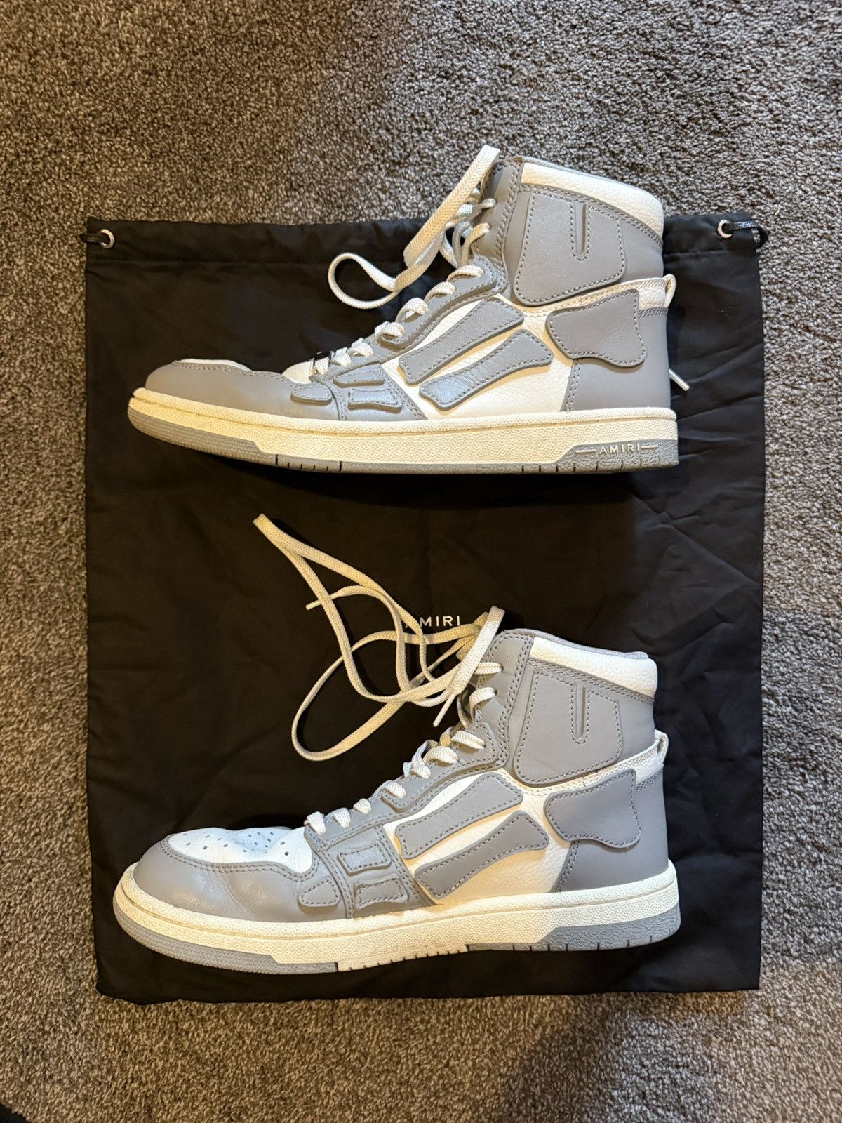 Amiri Amiri Skeleton High-top Sneaker Size US 7 / EU 40 - 2 Thumbnail