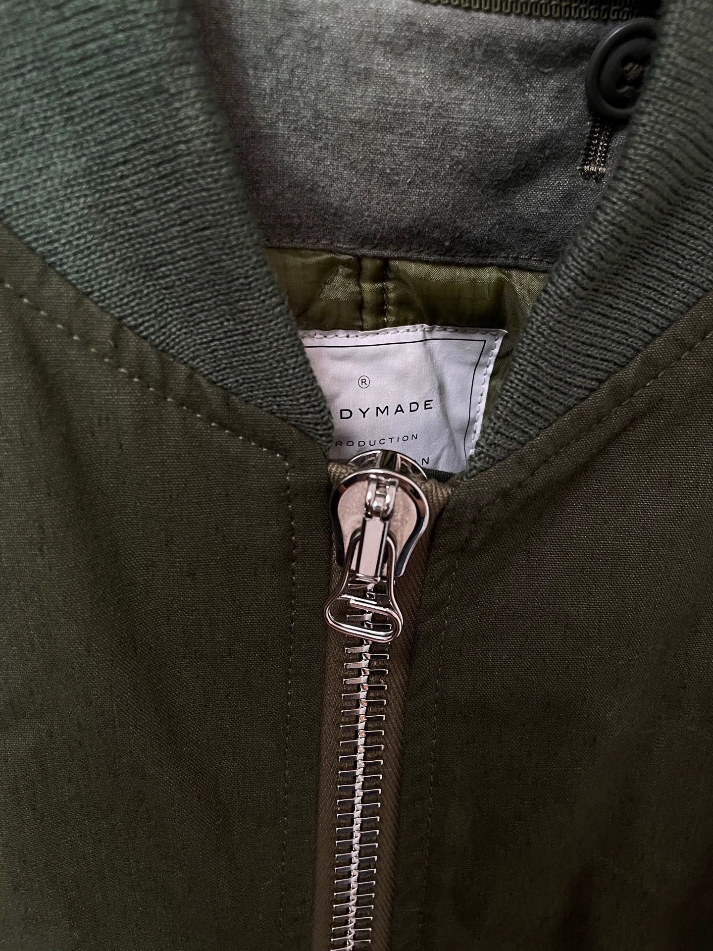 READYMADE READYMADE VTG Flight Jacket M.Green Size 2 Japan Worn Once Size US M / EU 48-50 / 2 - 3 Thumbnail