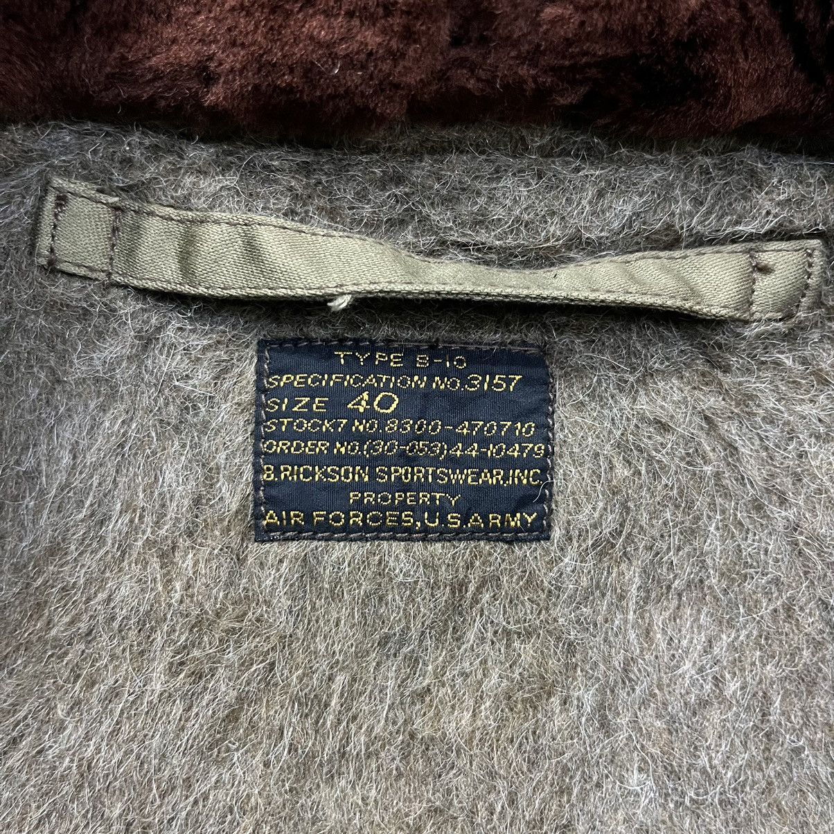 Buzz Rickson's Vintage Buzz Ricksons B-10 USAF bomber flight jacket Size US L / EU 52-54 / 3 - 13 Thumbnail