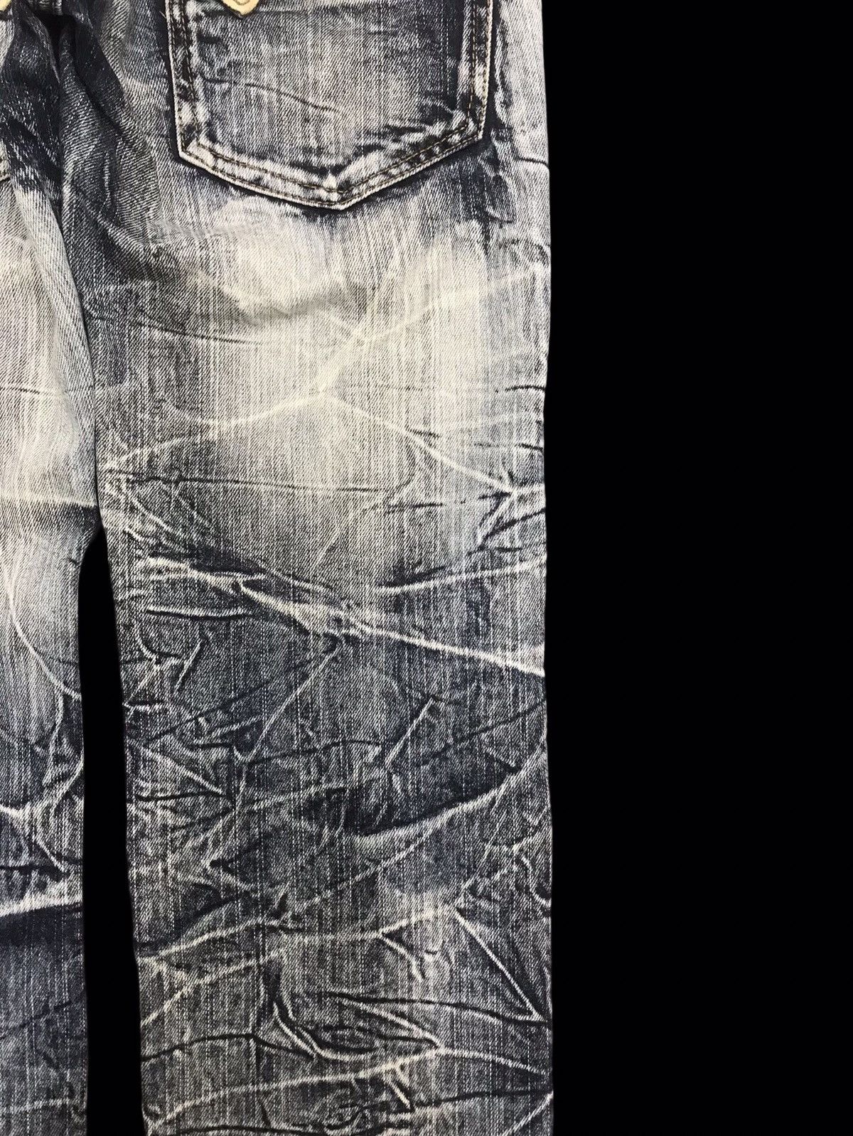 Seditionaries 💥DOUBLE WAIST💥BLOW BY BLUE CRAZY FADES SLIM DENIM F309 Size US 29 - 12 Thumbnail