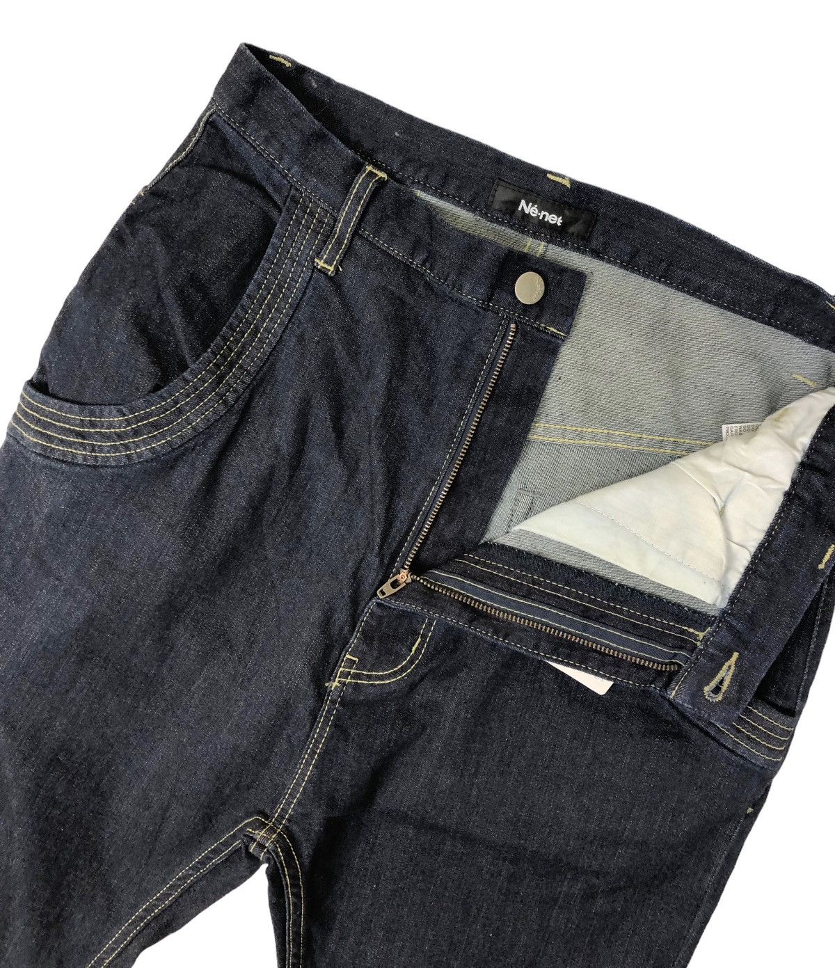 Ne-Net Ne Net by ISSEY MIYAKE Rare Pocket Design Jeans Size US 29 - 8 Thumbnail