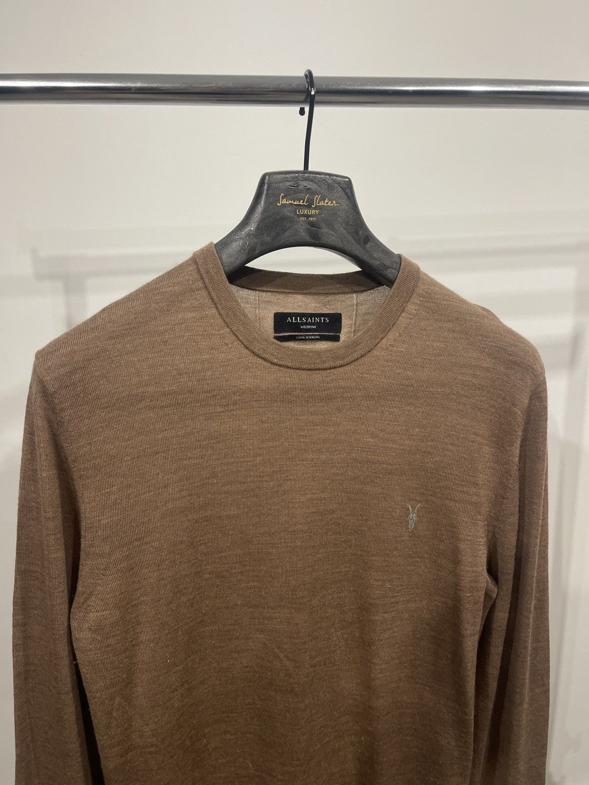 Allsaints Allsaints wool sweater black M Size US M / EU 48-50 / 2 - 2 Thumbnail