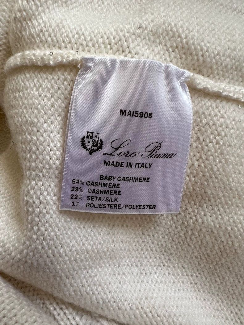 Loro Piana LORO PIANA Little cashmere sequined sweater Size M / US 6-8 / IT 42-44 - 7 Thumbnail