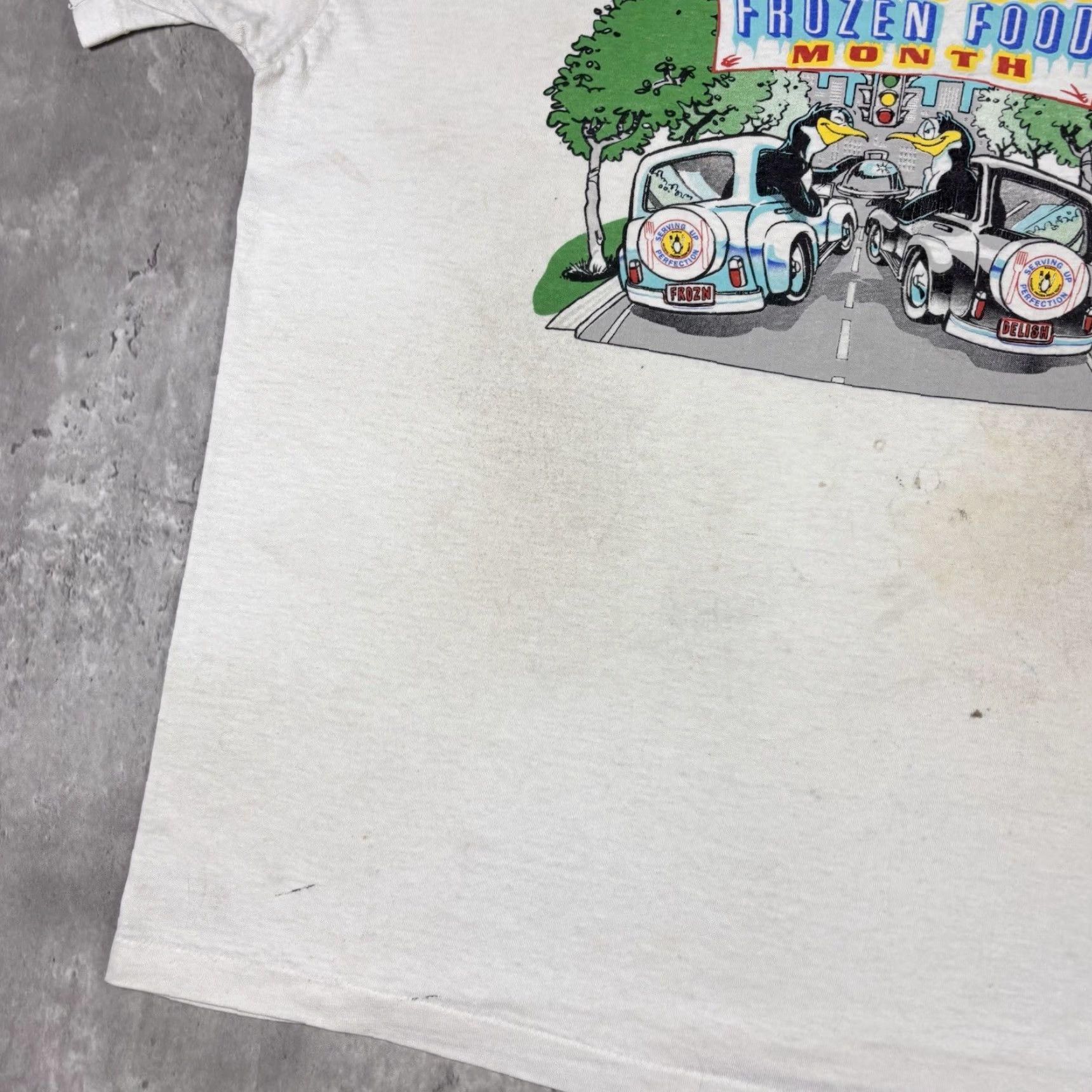 Hanes VINTAGE Hanes T-Shirt 90s Stitch White XL Mens Crew Neck Short Sleeve Size US XL / EU 56 / 4 - 5 Thumbnail