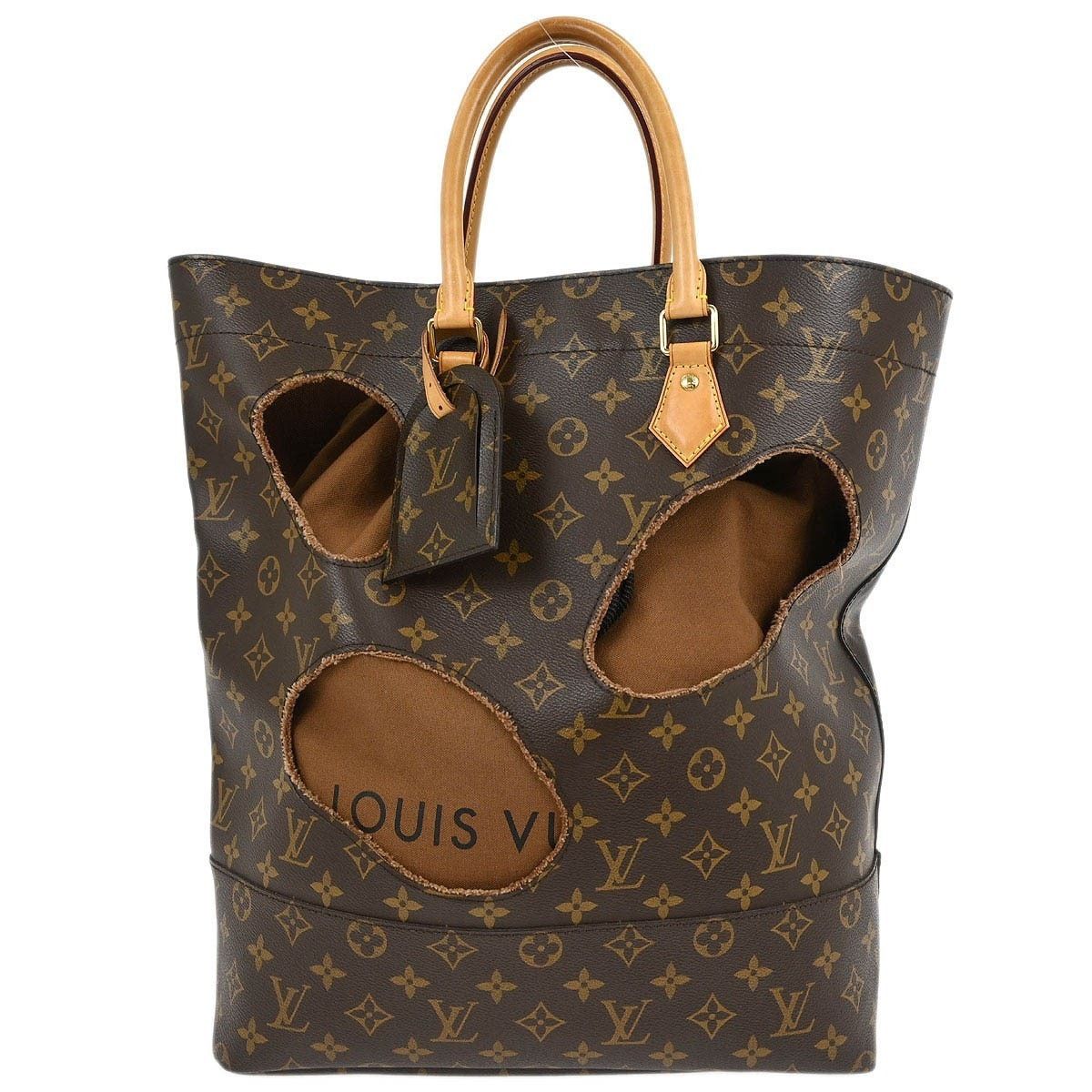 Louis Vuitton Louis Vuitton Monogram Canvas Rei Kawakubo With Holes Bag Size ONE SIZE - 1 Thumbnail