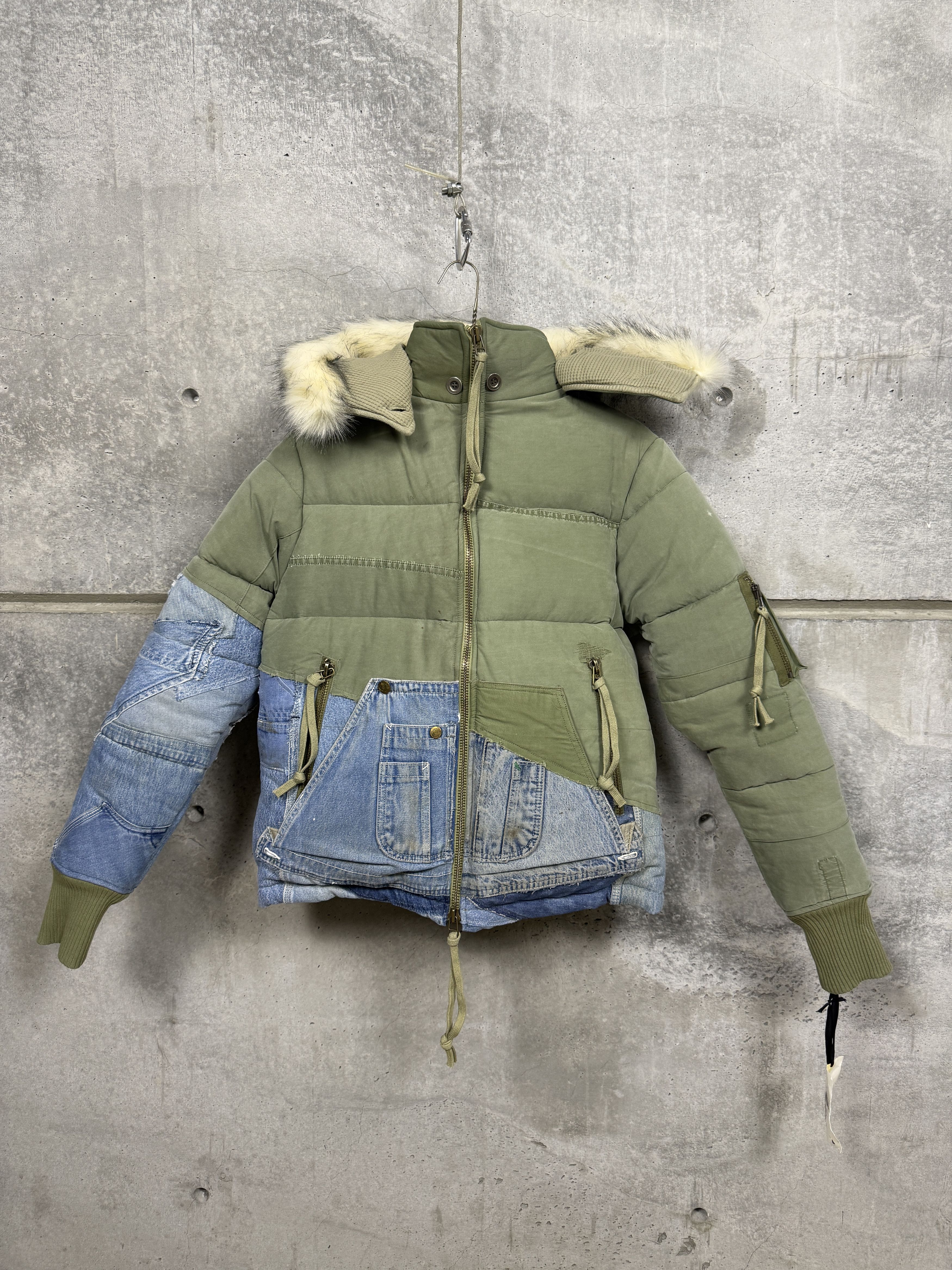 Greg Lauren $2875 Greg Lauren Army Liner Retro Puffy Jacket Size US M / EU 48-50 / 2 - 1 Thumbnail