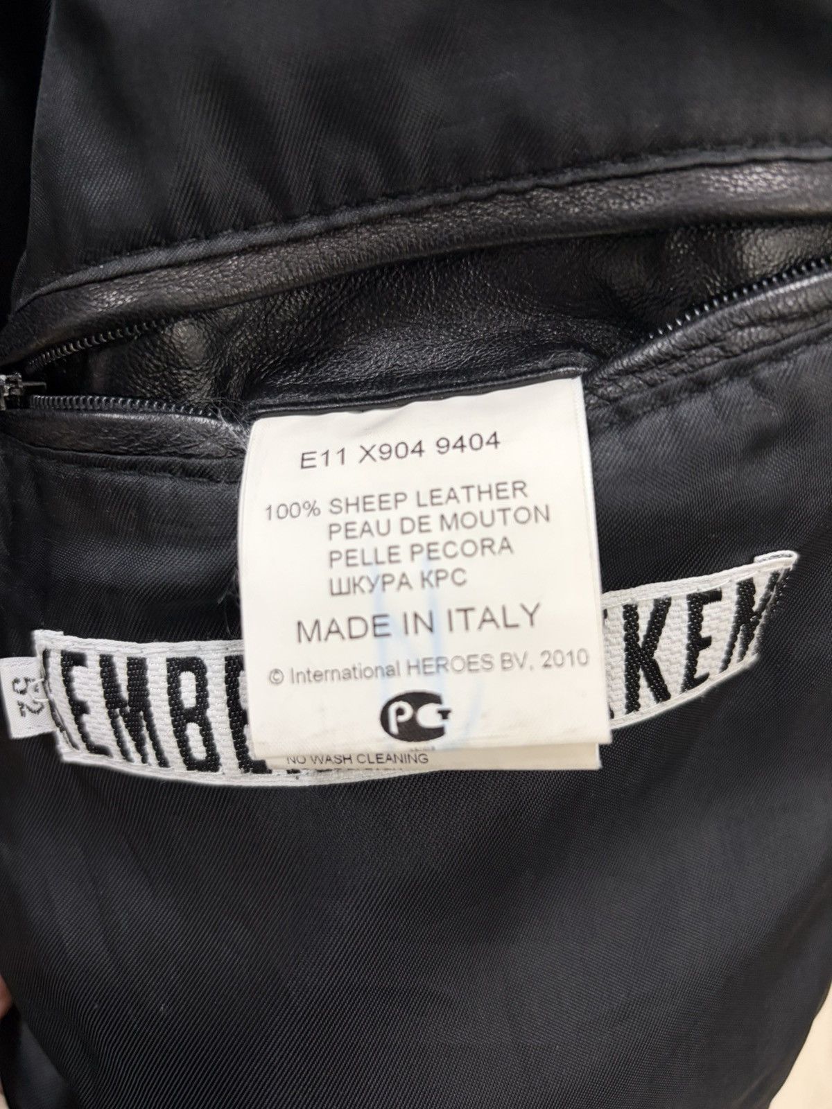 Dirk Bikkembergs DIRK BIKKEMBERGS BIKER JACKET SS2011 Size US L / EU 52-54 / 3 - 7 Thumbnail