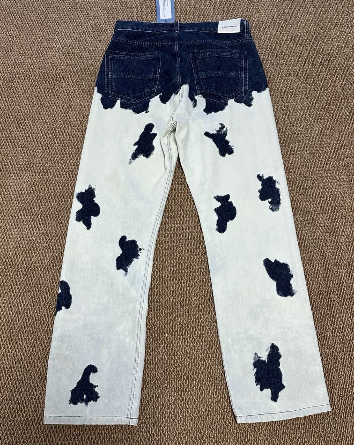 Namacheko NAMACHEKO Paint Splatter Jeans K23 Size US 32 / EU 48 - 5 Thumbnail