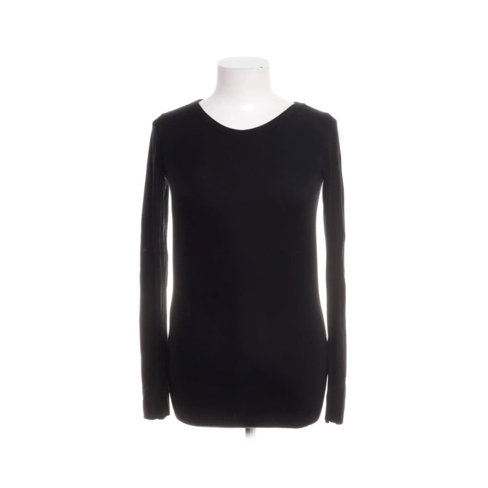 Andrea Ya'aqov -Black Long Sleeve Modal T-shirt Size US M / EU 48-50 / 2 - 1 Thumbnail