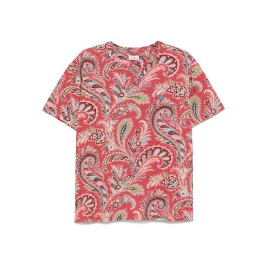 Etro ETRO Men T-Shirts AK928 MRMA0002 X0865 PINK Size US XXL / EU 58 / 5 - 1 Thumbnail