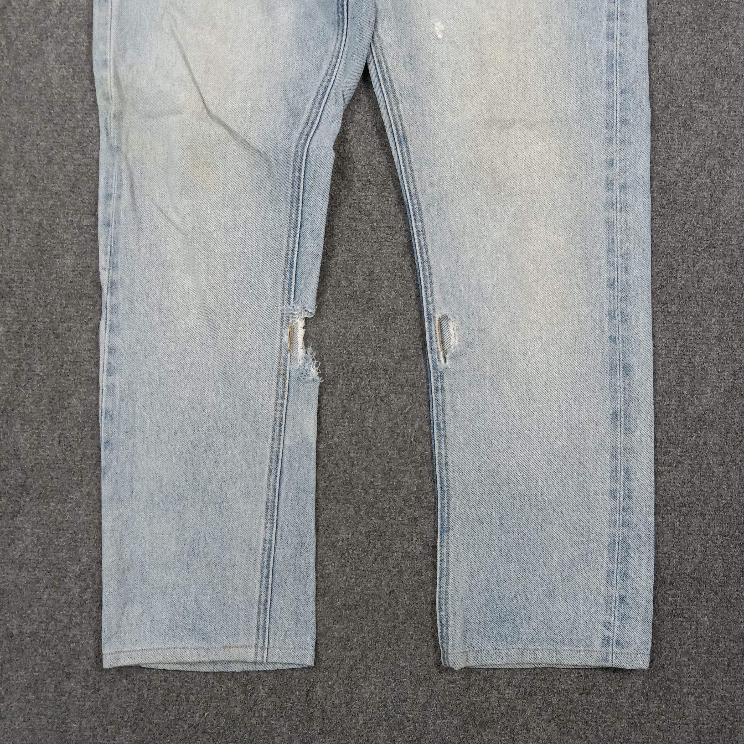 Billabong Vintage Andy Warhol x Billabong Selvedge Denim Jeans C280N9 Size US 35 - 3 Thumbnail