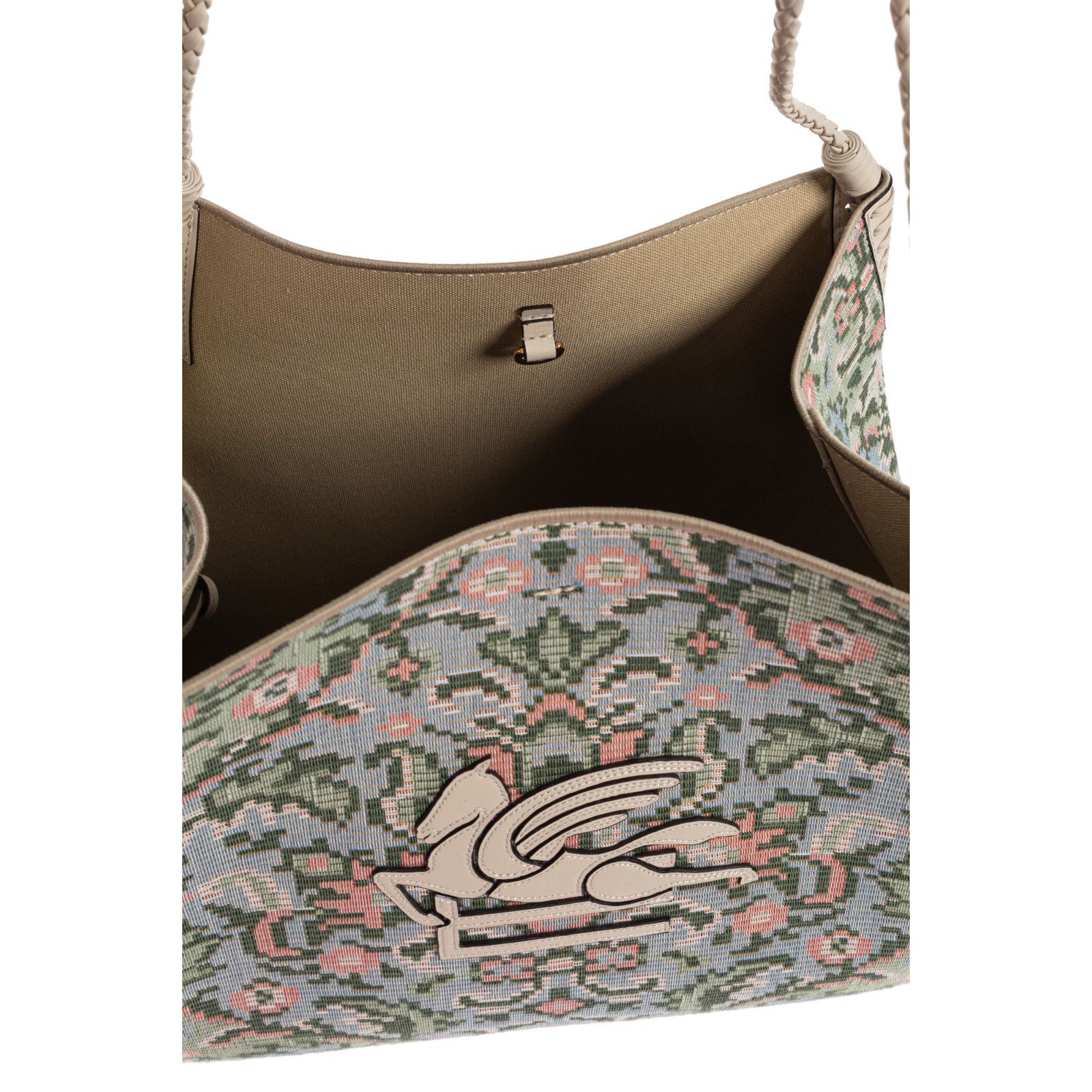 Etro ETRO Libra Large Beige Shopper Bag New And Authentic Size ONE SIZE - 4 Thumbnail