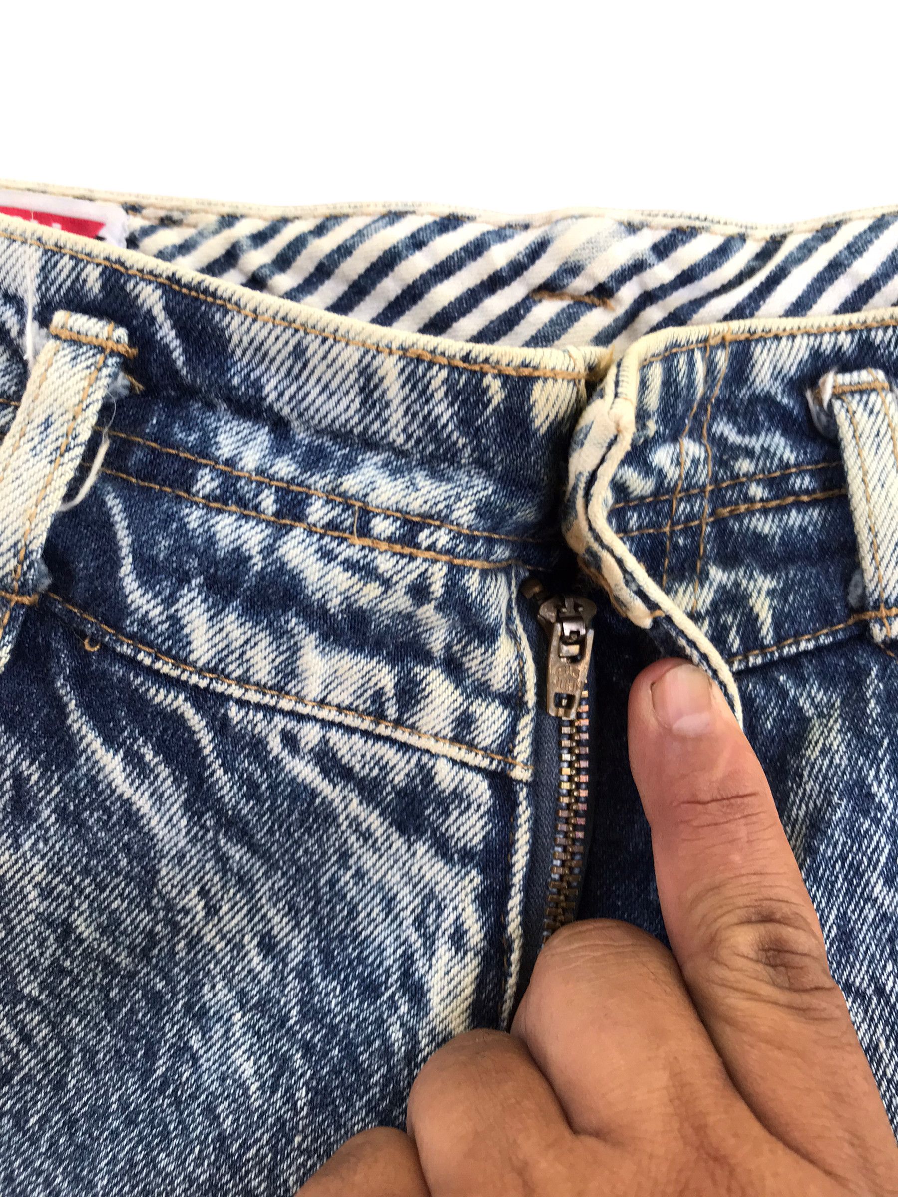 14th Addiction Vintage 90s Big John Acids wash If Six was Nine-size30 Size US 30 / EU 46 - 5 Thumbnail