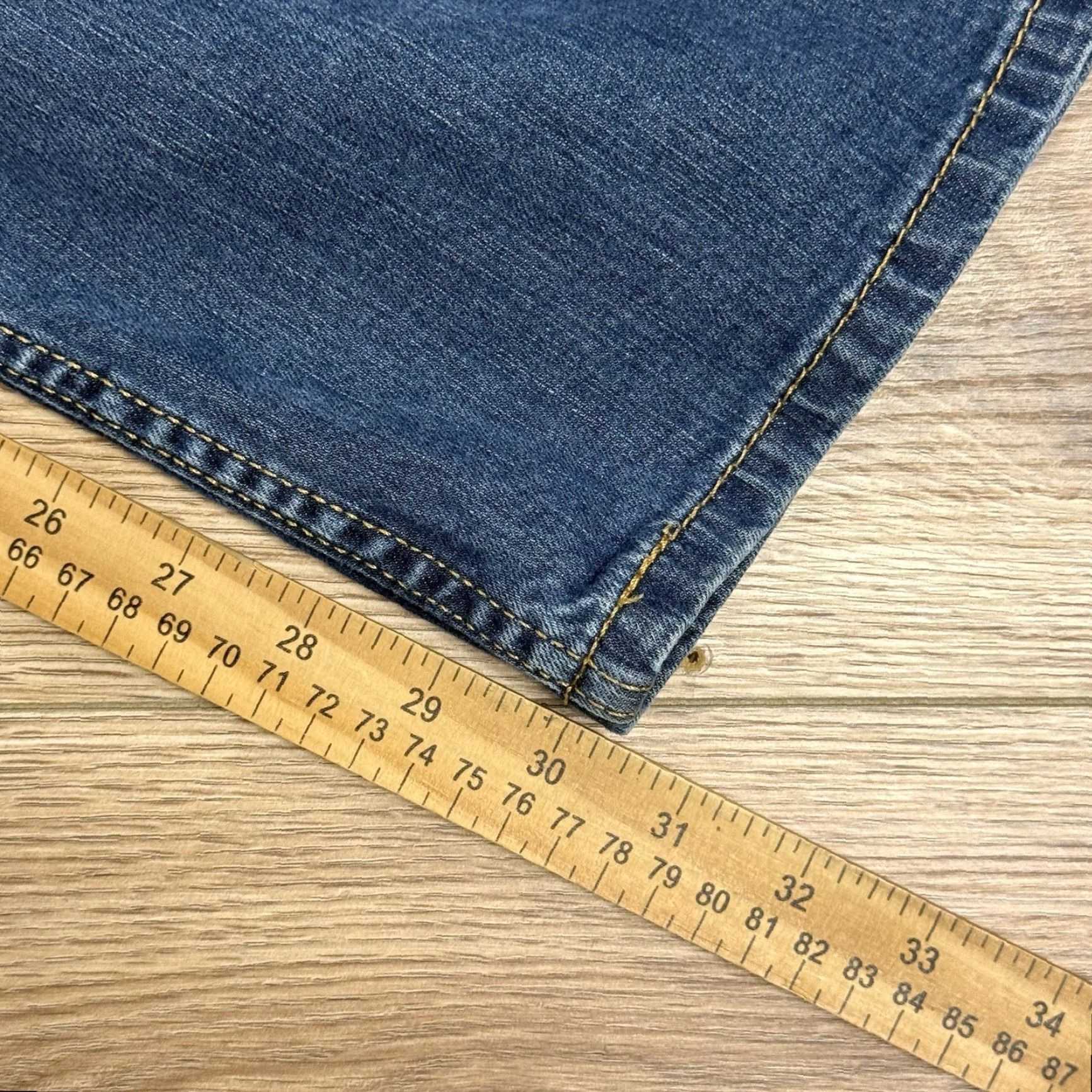 Levi's Levi's 559 Relaxed Straight Fit Stretch Blue Denim Jeans Mens Size 44 x 30 Size US 44 / EU 60 - 7 Thumbnail