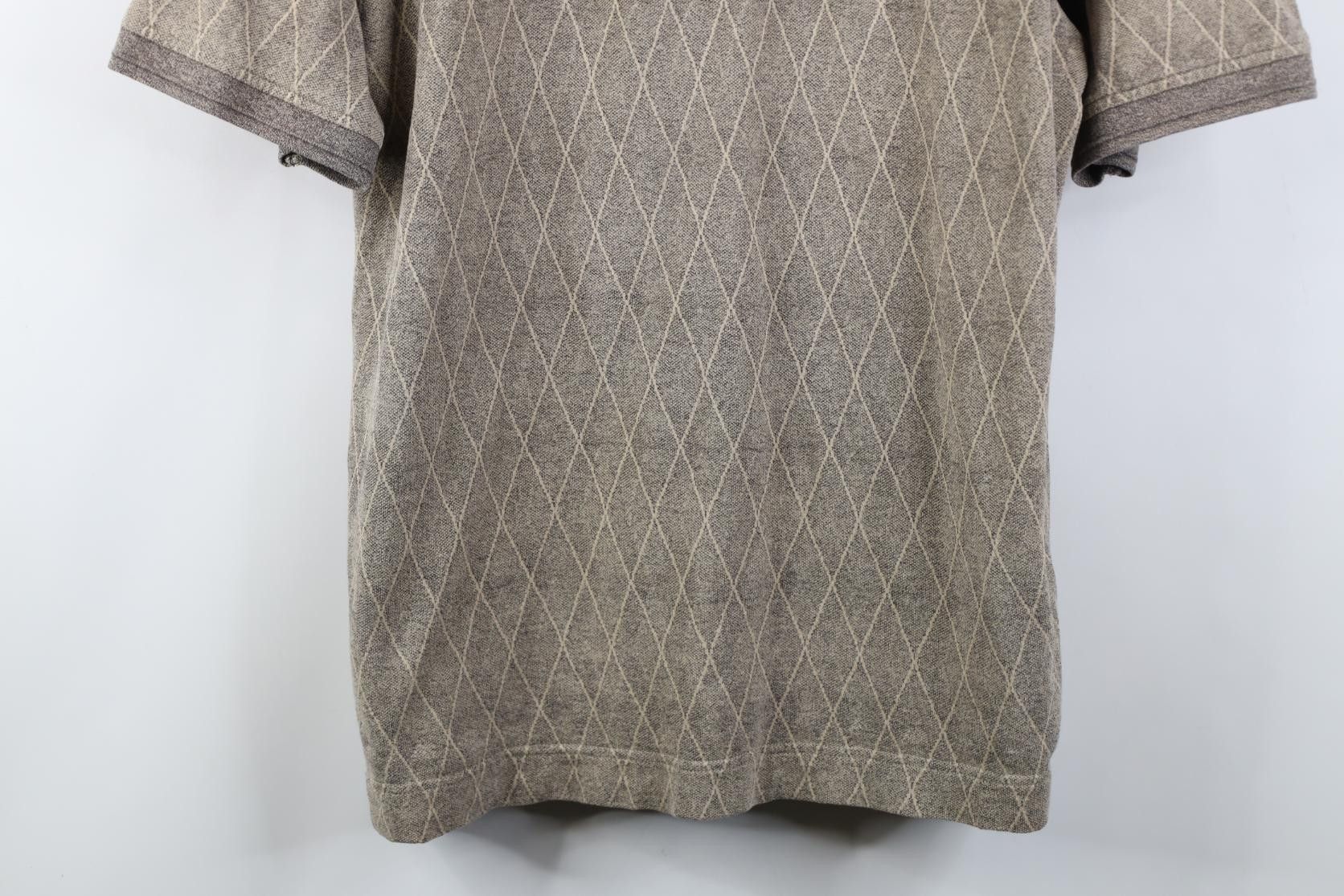 Vintage Vintage 90s Streetwear Diamond Knit Collared Golf Polo Shirt Size US XL / EU 56 / 4 - 3 Thumbnail
