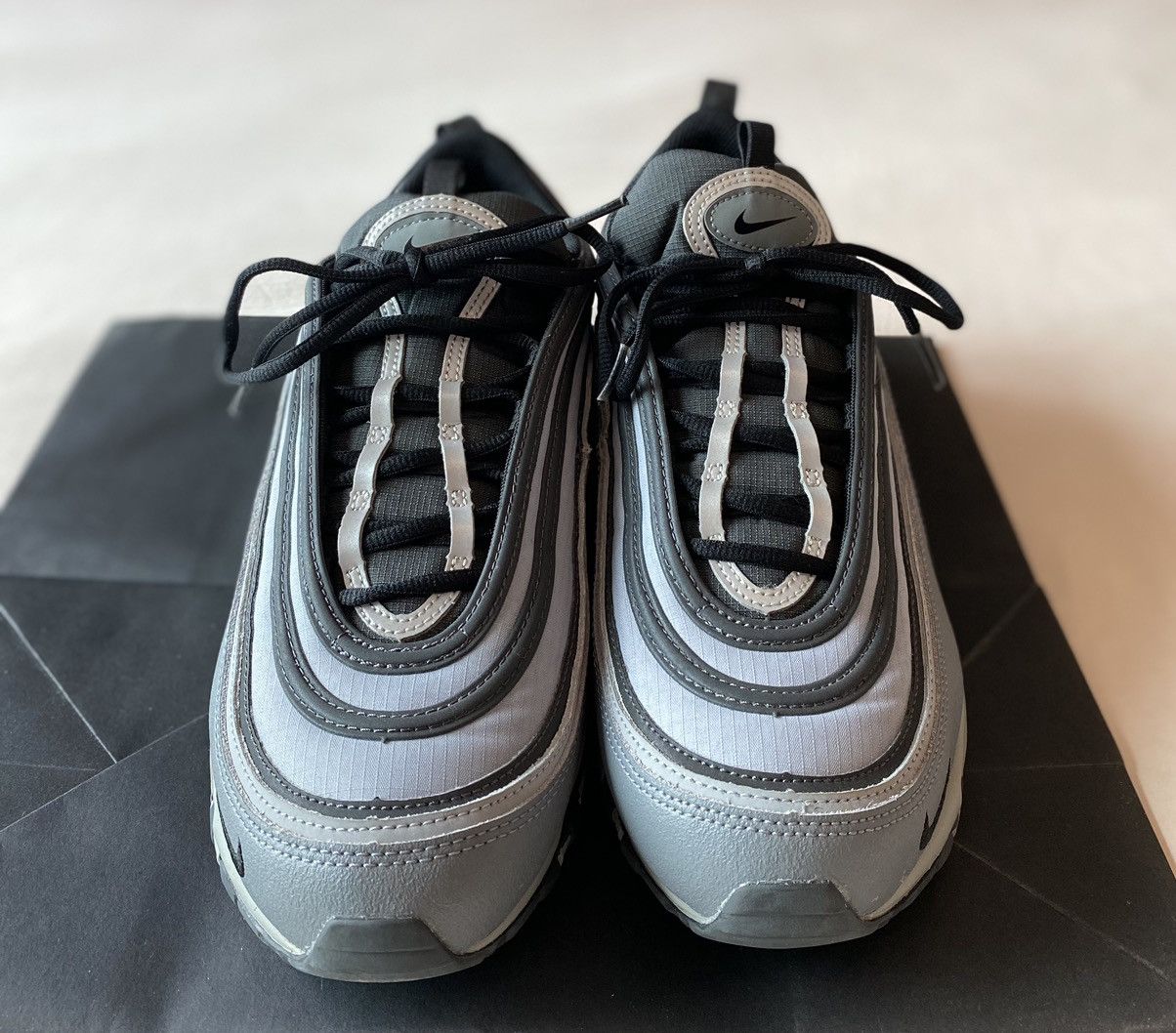 Designer × Nike Air Max 97 Stadium Grey Size US 12 / EU 45 - 3 Thumbnail