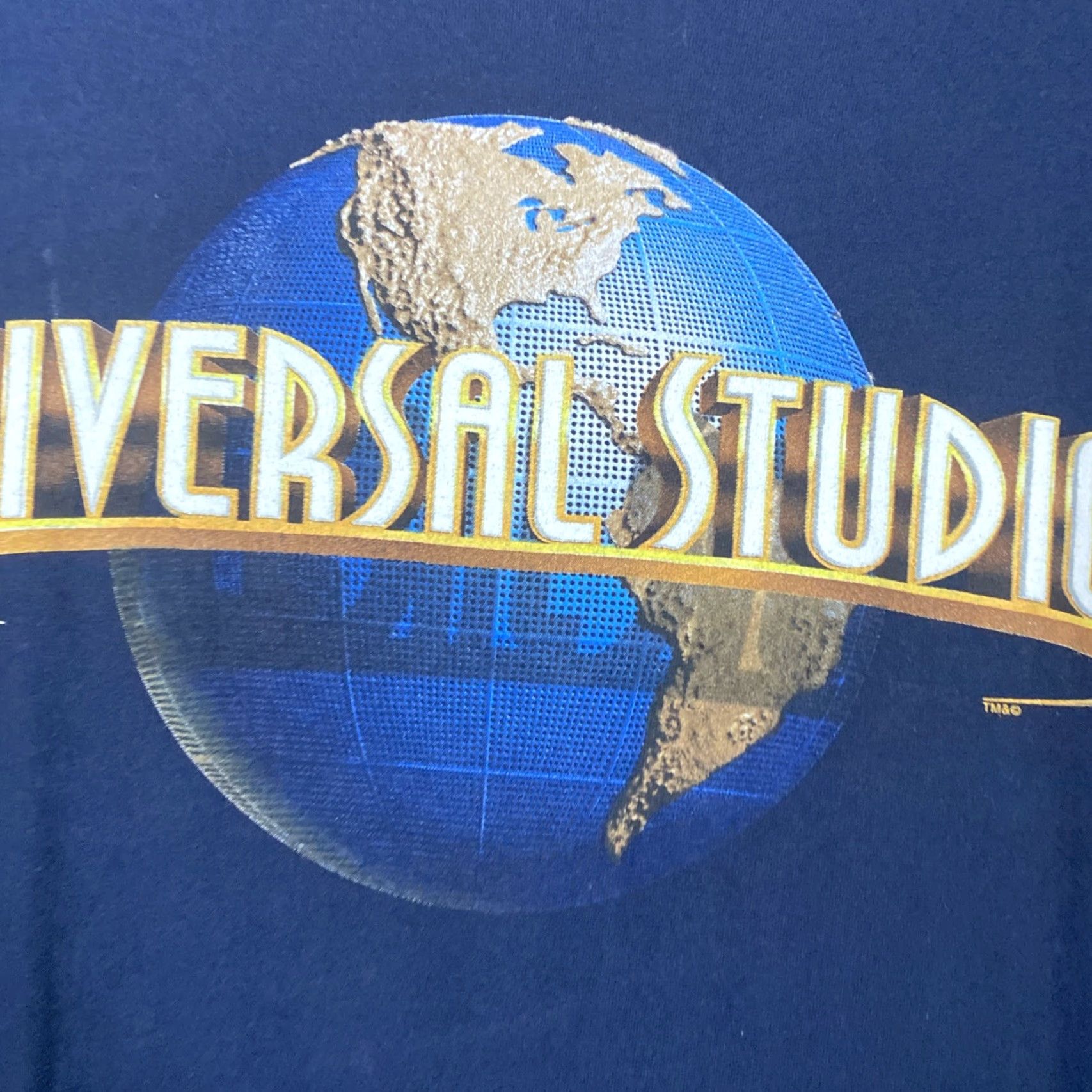 Vintage Universal Studios Mens Large T Shirt Souvenir Official Merch Y2K FL 22x28 Size US L / EU 52-54 / 3 - 4 Thumbnail